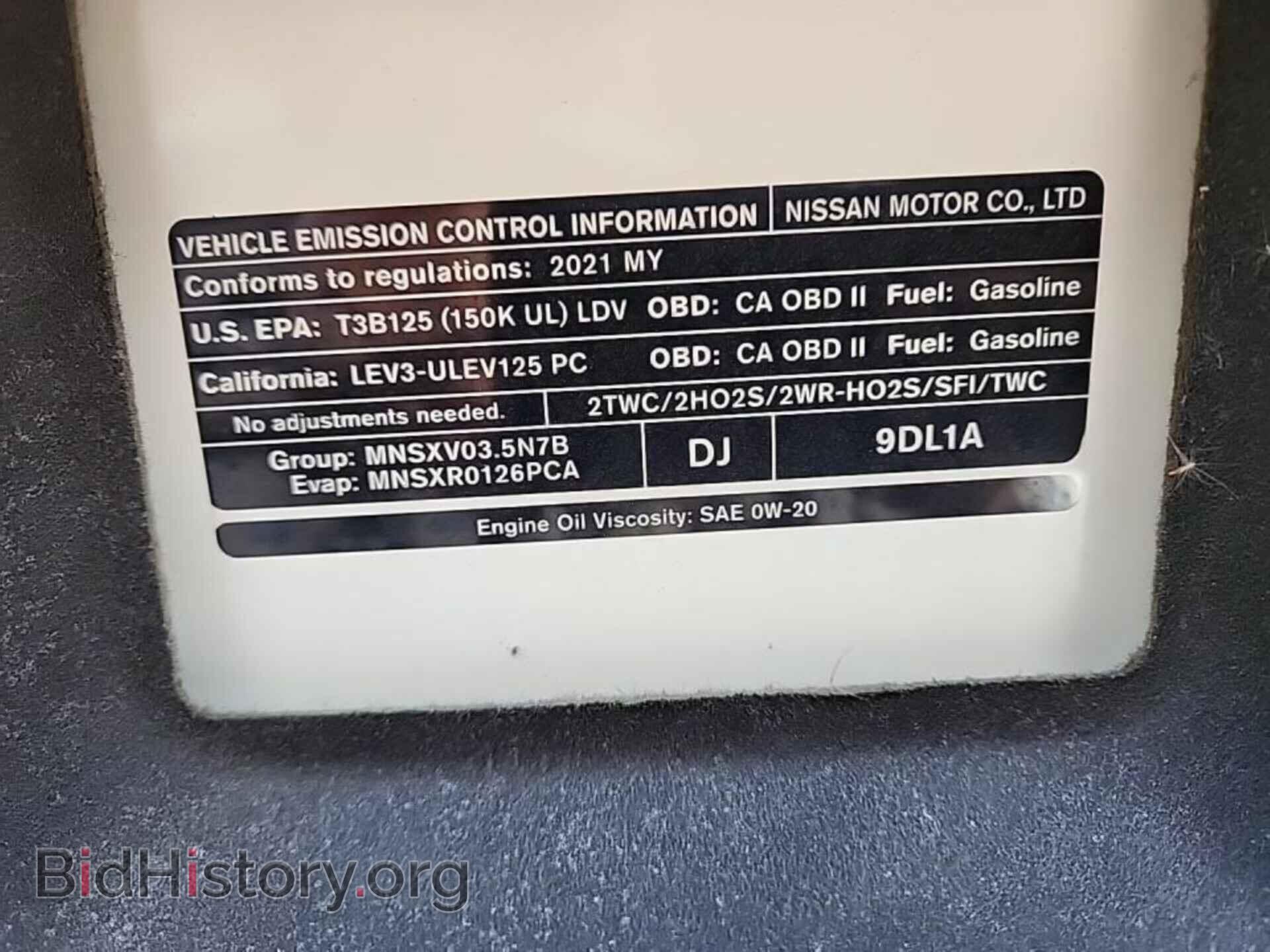 2021 NISSAN MAXIMA - VIN: 1N4AA6EV4MC516638 - Фото 11