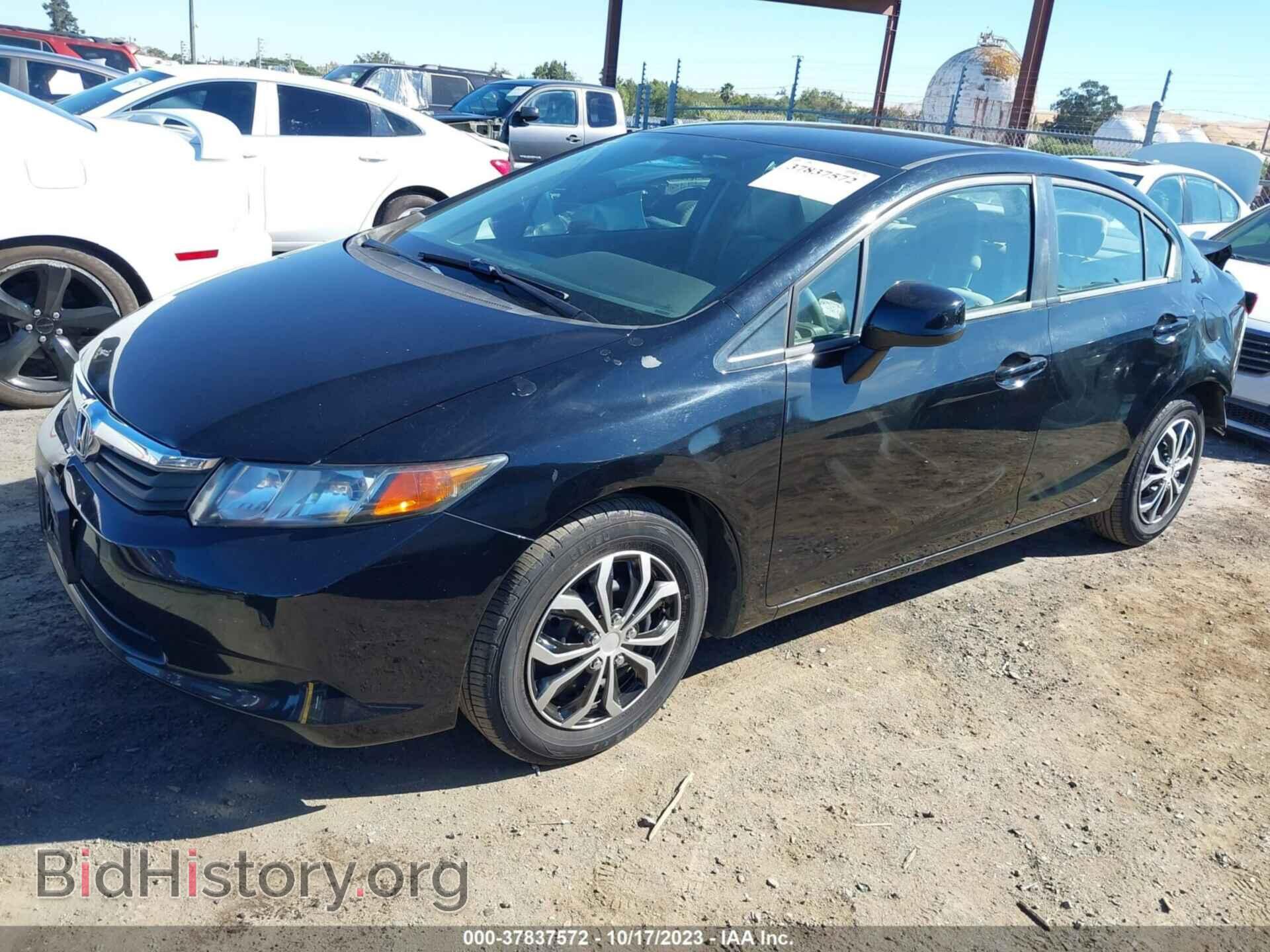 2012 HONDA CIVIC SDN - VIN: 19XFB2F50CE334009 - Фото 2