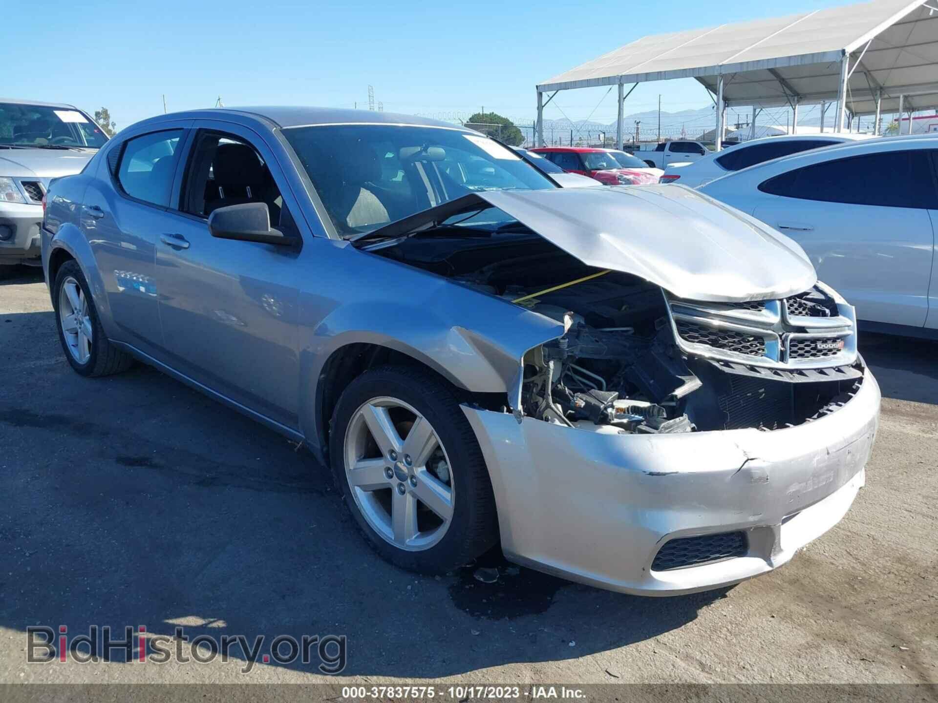 Фотография 1C3CDZAB6DN518312 - DODGE AVENGER 2013