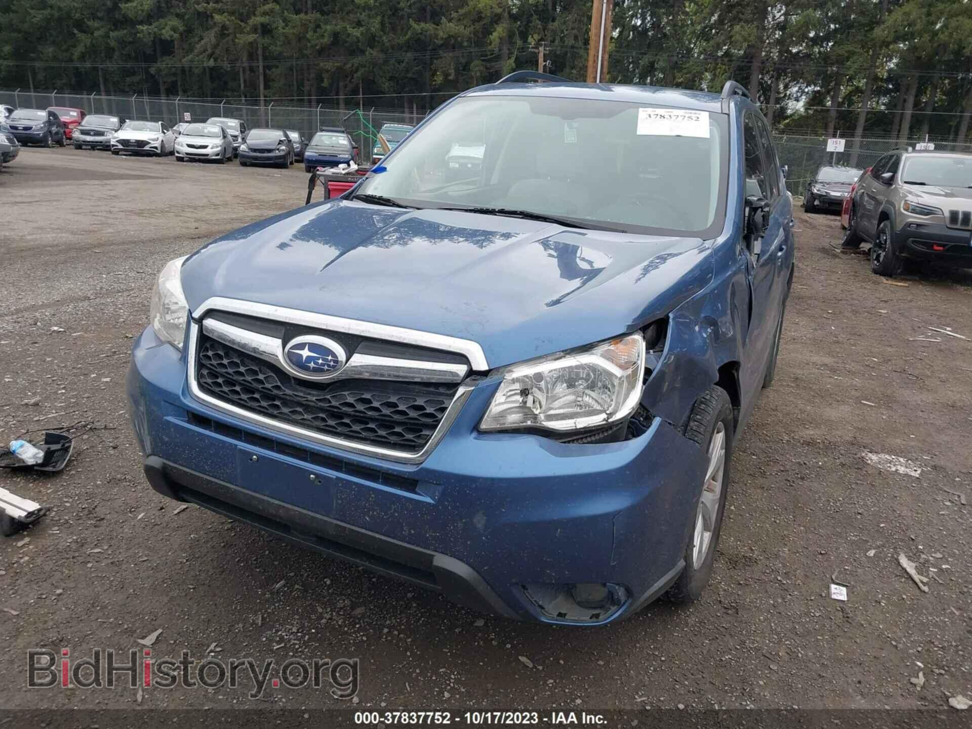 2016 SUBARU FORESTER - VIN: JF2SJABC8GH424493 - Фото 2