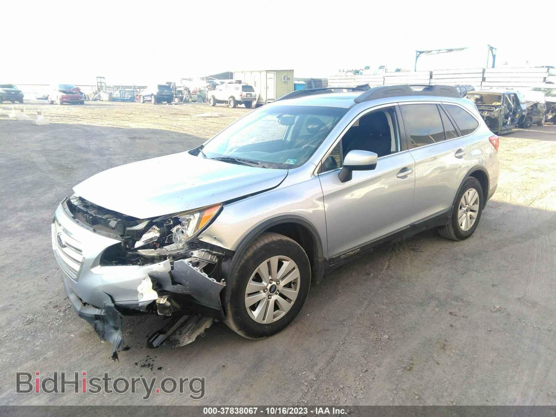 2015 SUBARU OUTBACK - VIN: 4S4BSBDC9F3239892 - Фото 2