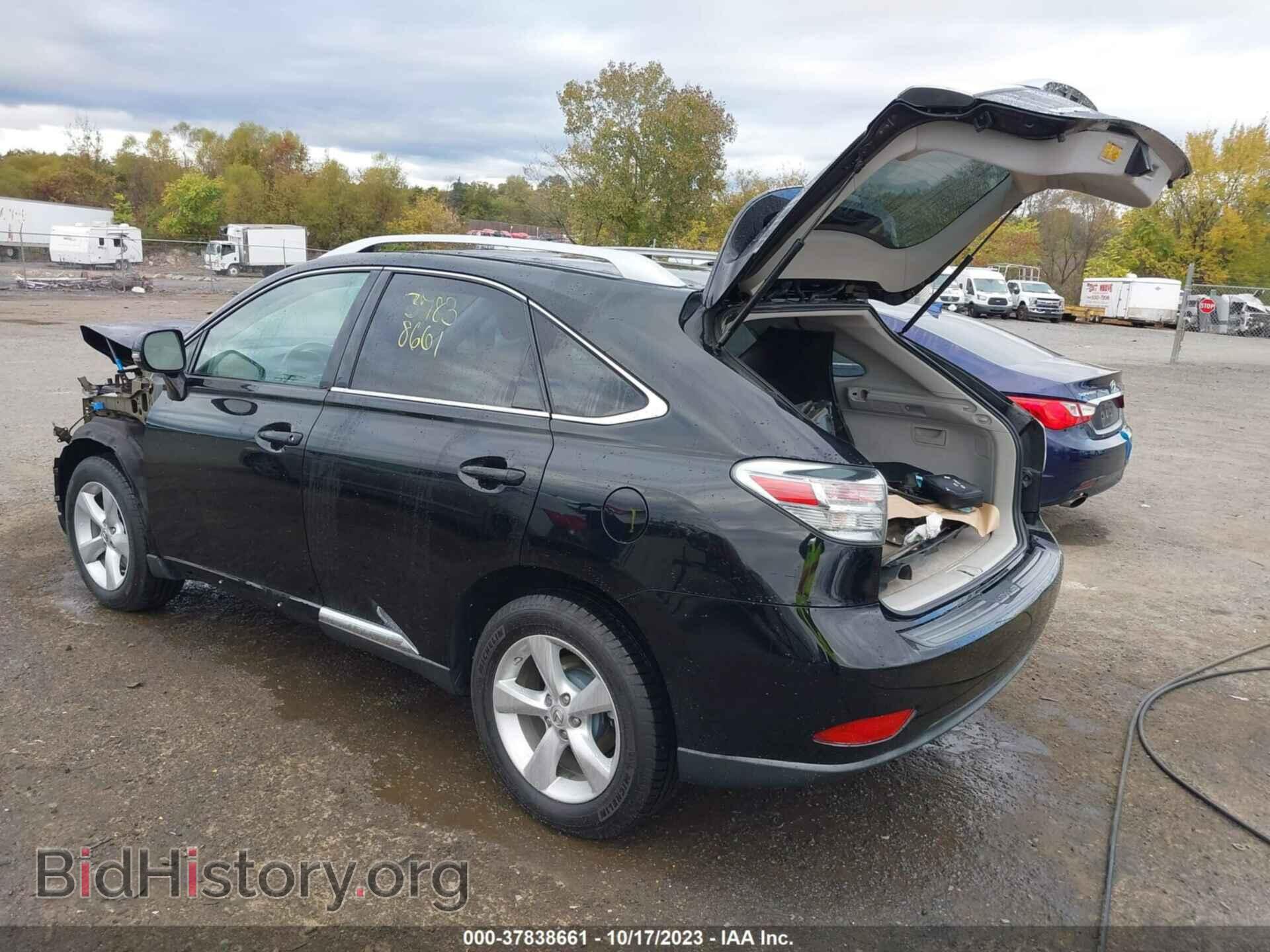 2010 LEXUS RX 350 - VIN: 2T2BK1BA3AC035925 - Фото 3