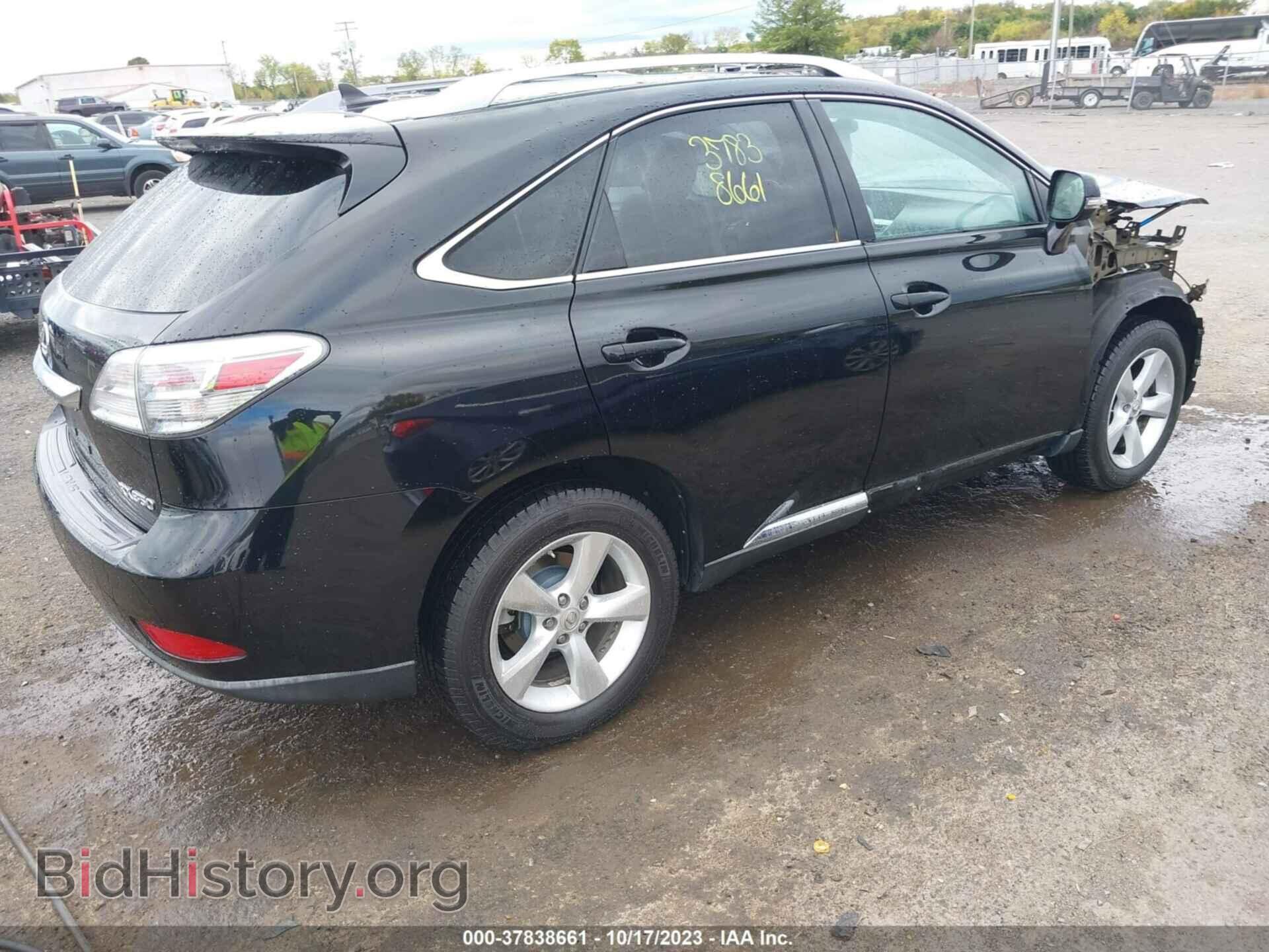 2010 LEXUS RX 350 - VIN: 2T2BK1BA3AC035925 - Фото 4
