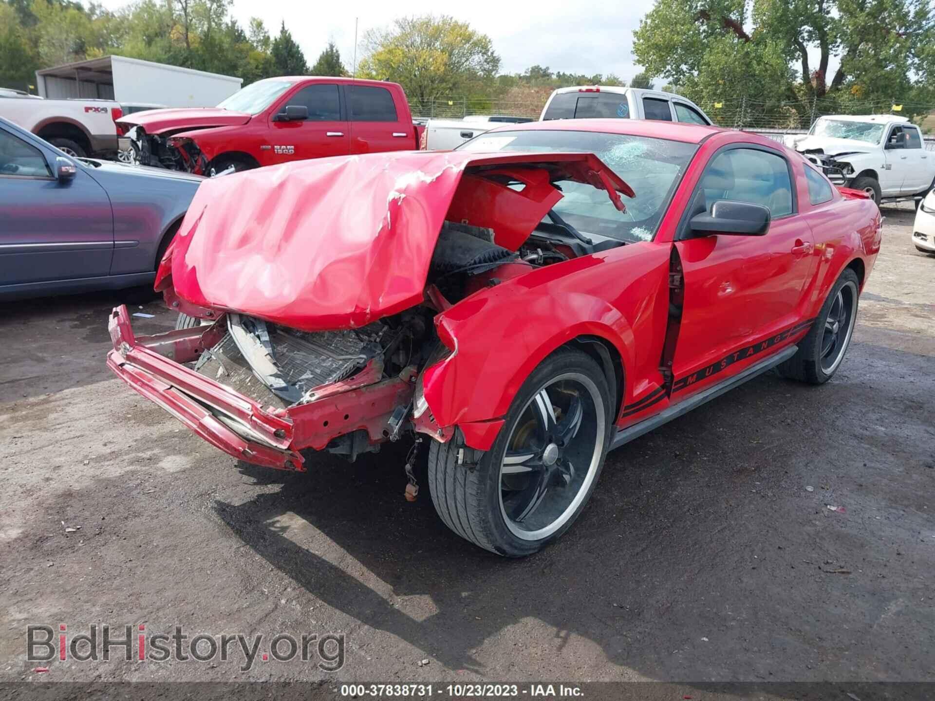 2007 FORD MUSTANG - VIN: 1ZVFT80NX75321727 - Фото 2