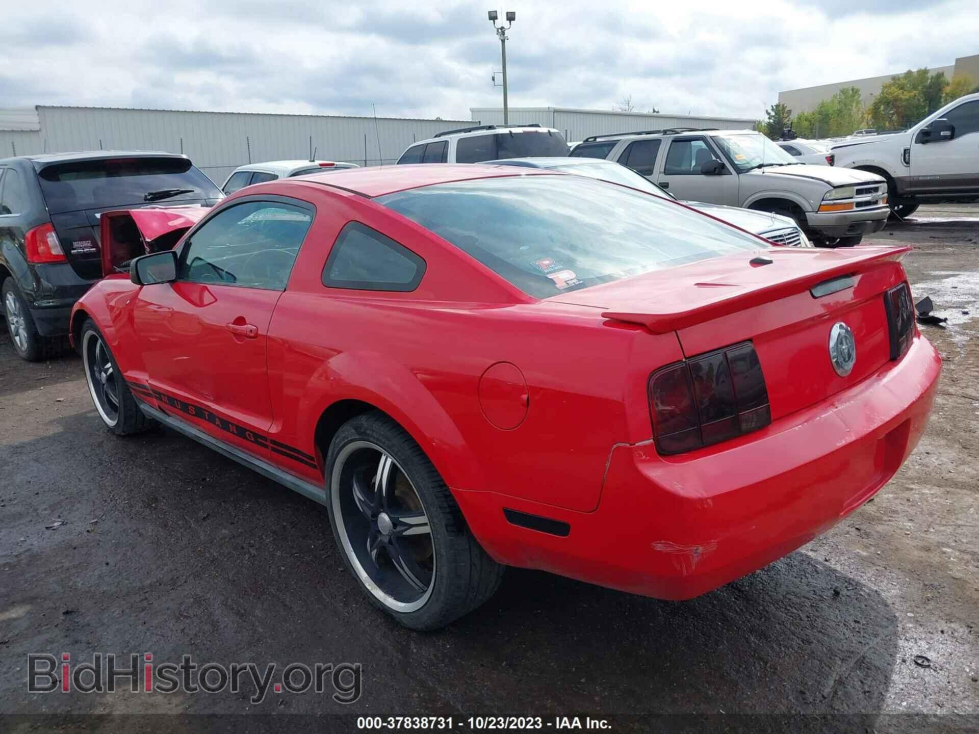 2007 FORD MUSTANG - VIN: 1ZVFT80NX75321727 - Фото 3