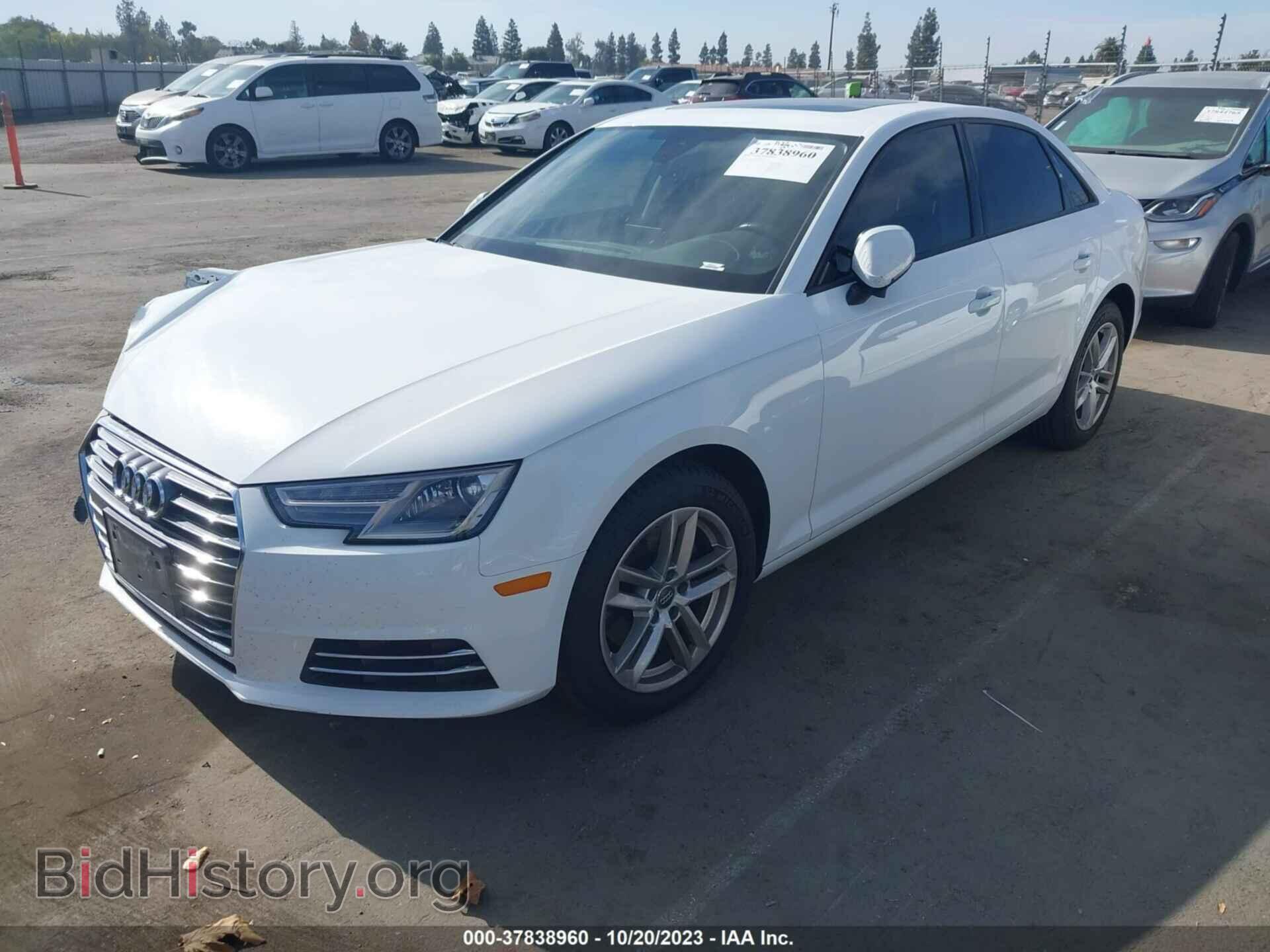 2017 AUDI A4 - VIN: WAUGMAF49HN045355 - Фото 2