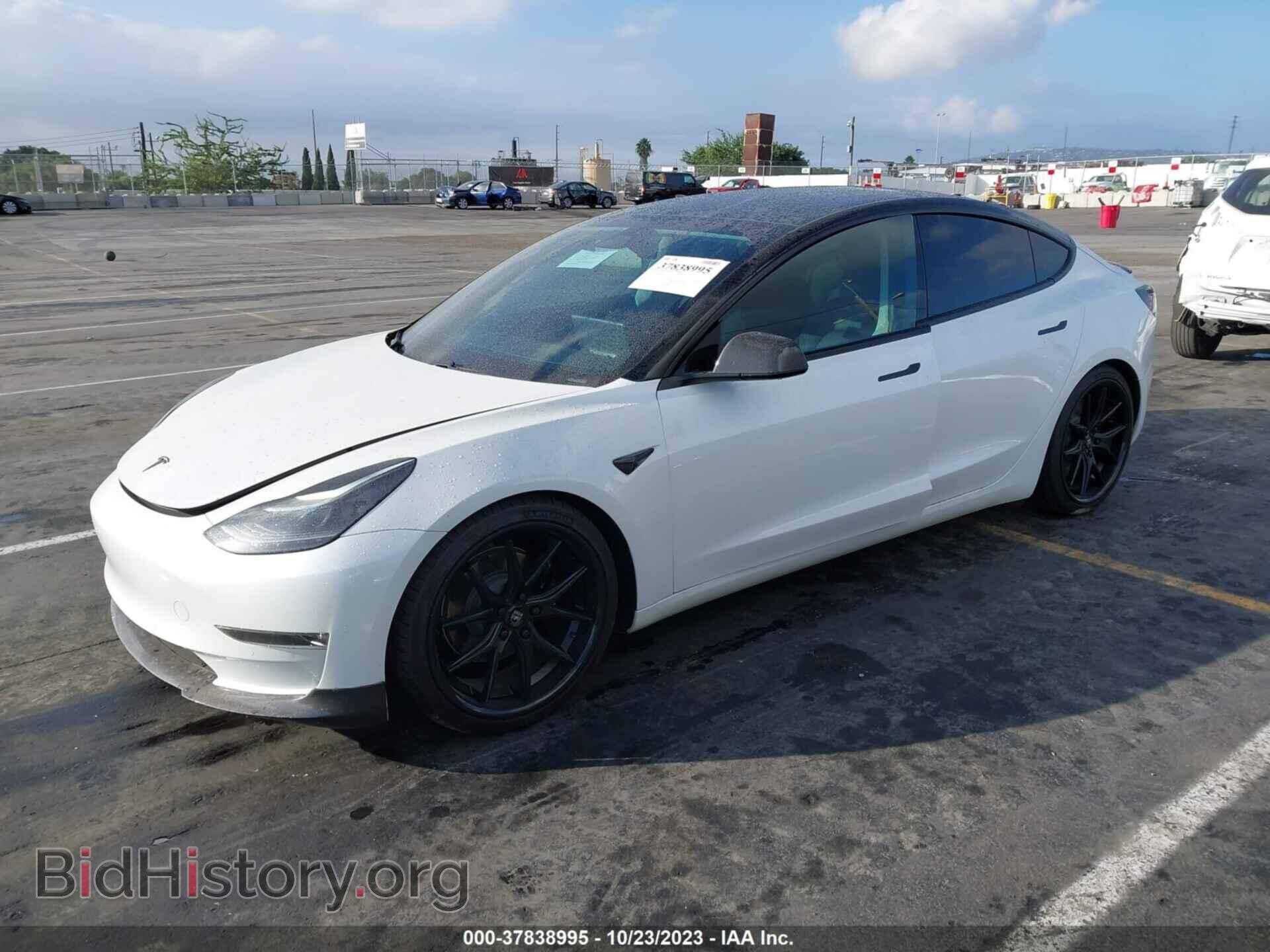 2021 TESLA MODEL 3 - VIN: 5YJ3E1EB6MF003300 - Фото 2