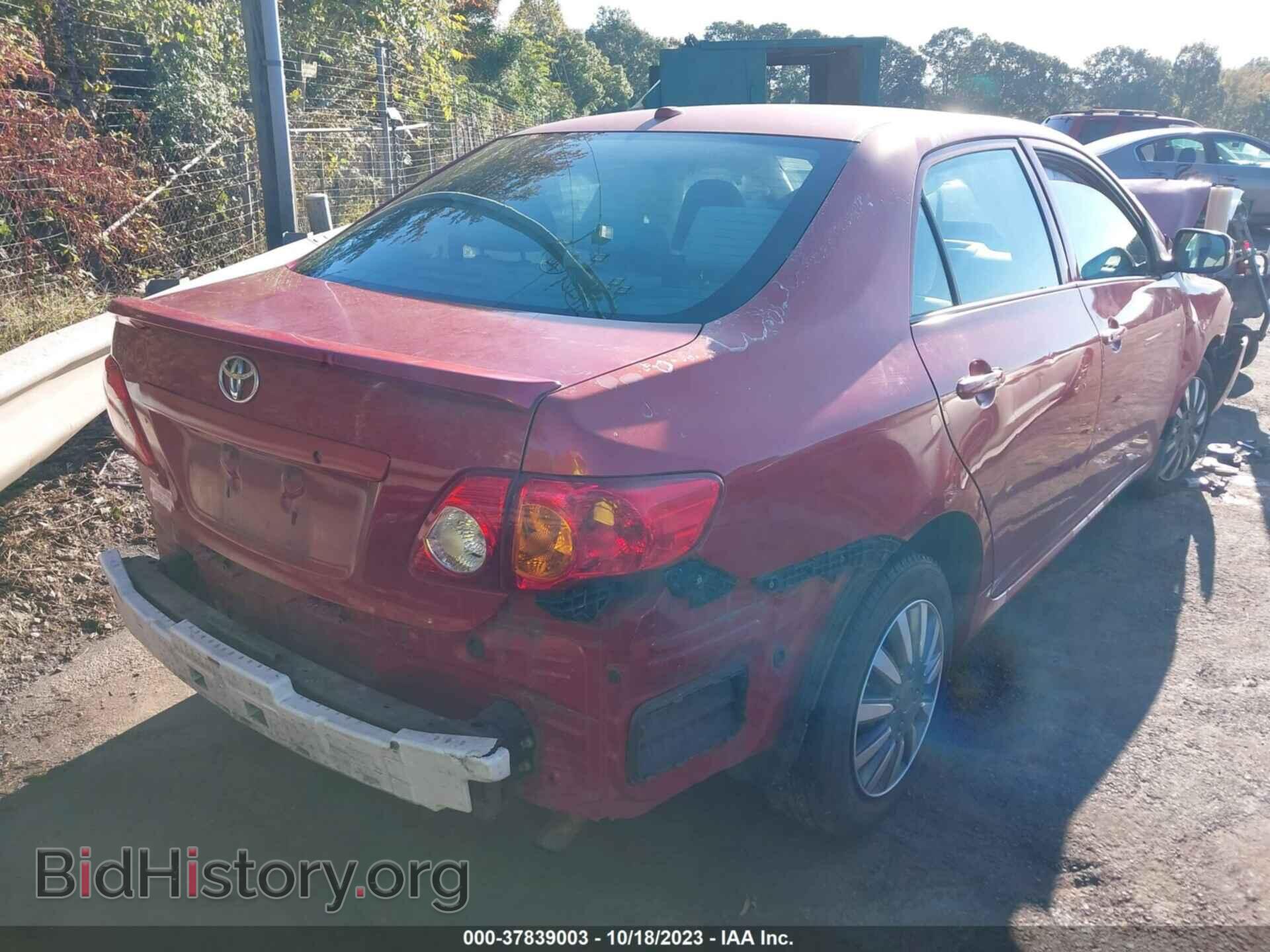 2009 TOYOTA COROLLA - VIN: JTDBL40E199077777 - Фото 4