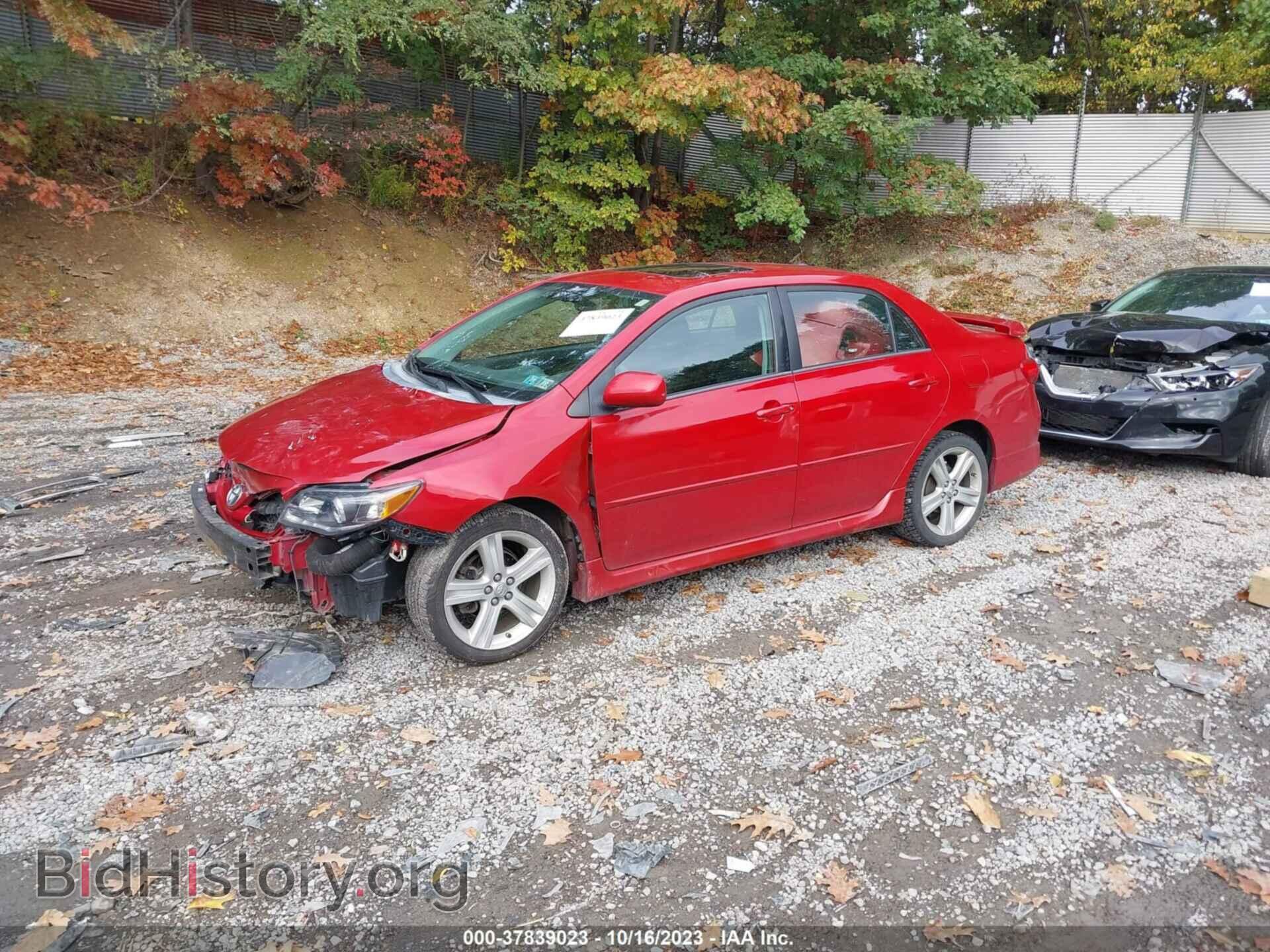 2013 TOYOTA COROLLA - VIN: 2T1BU4EE3DC966122 - Фото 2