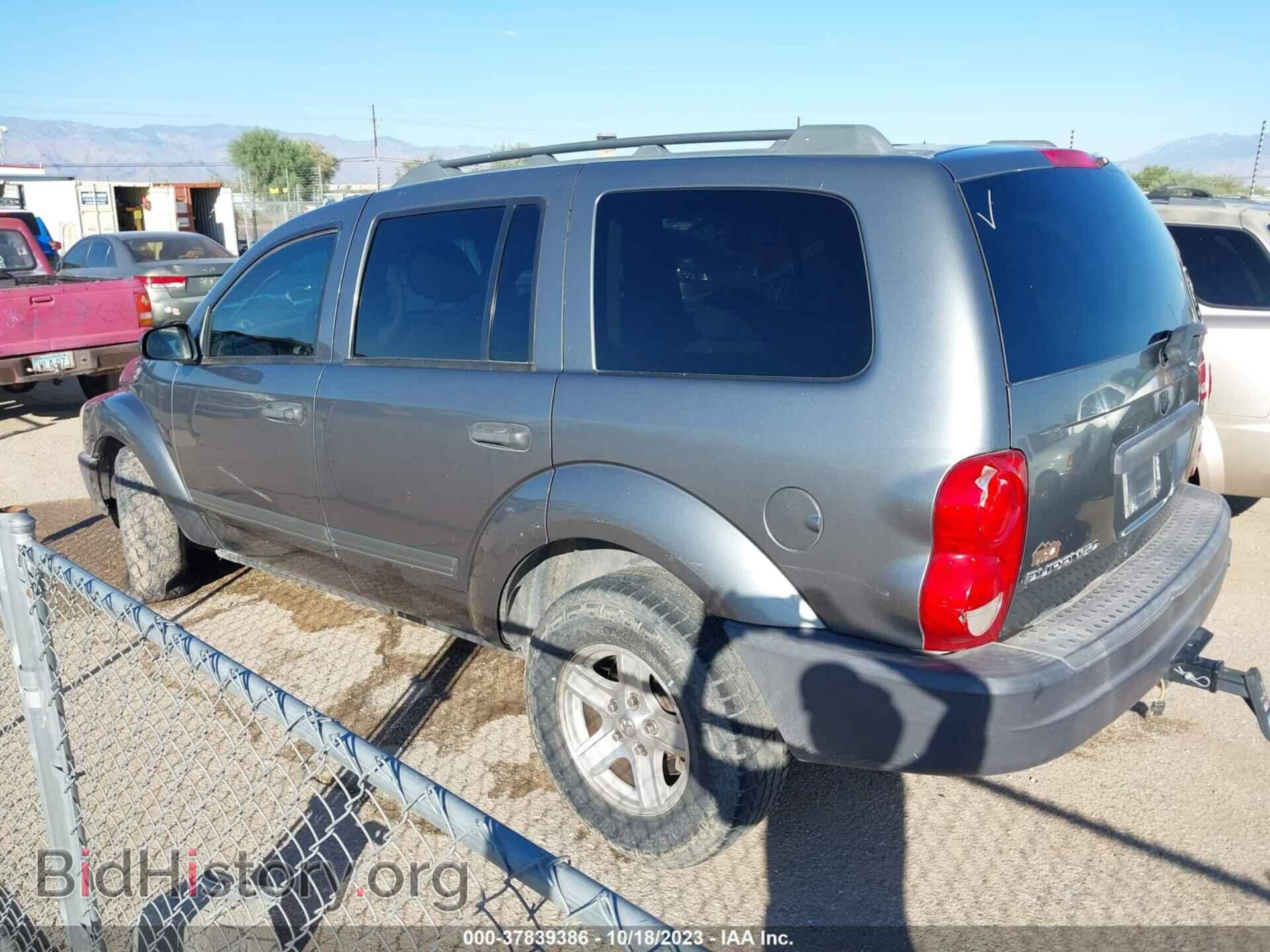 2006 DODGE DURANGO - VIN: 1D4HD38N76F129340 - Фото 3