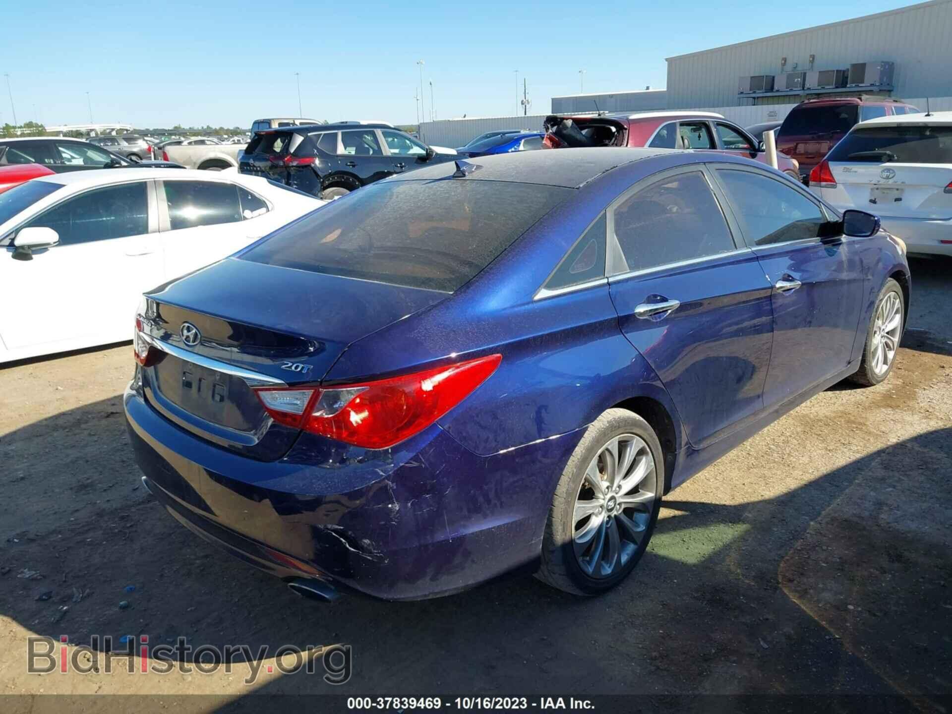 2013 HYUNDAI SONATA - VIN: 5NPEC4AB1DH526442 - Фото 4