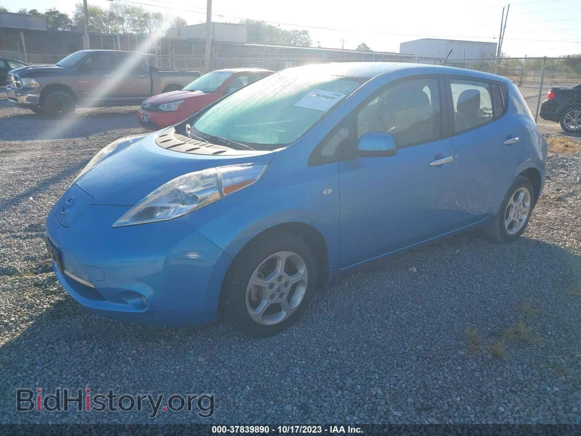 2012 NISSAN LEAF - VIN: JN1AZ0CP2CT026009 - Фото 2