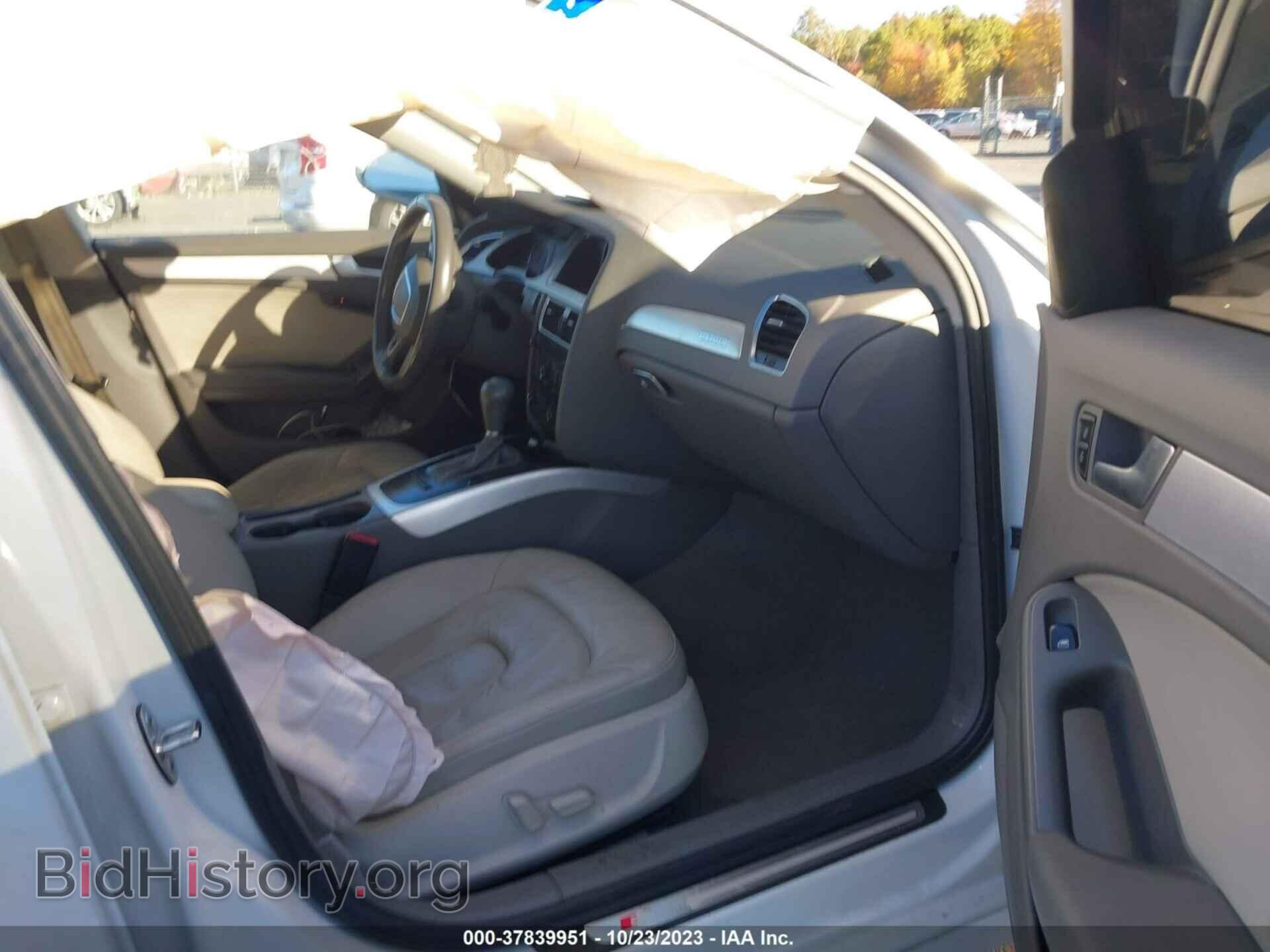 2012 AUDI A4 - VIN: WAUFFAFL2CA097553 - Photo 5