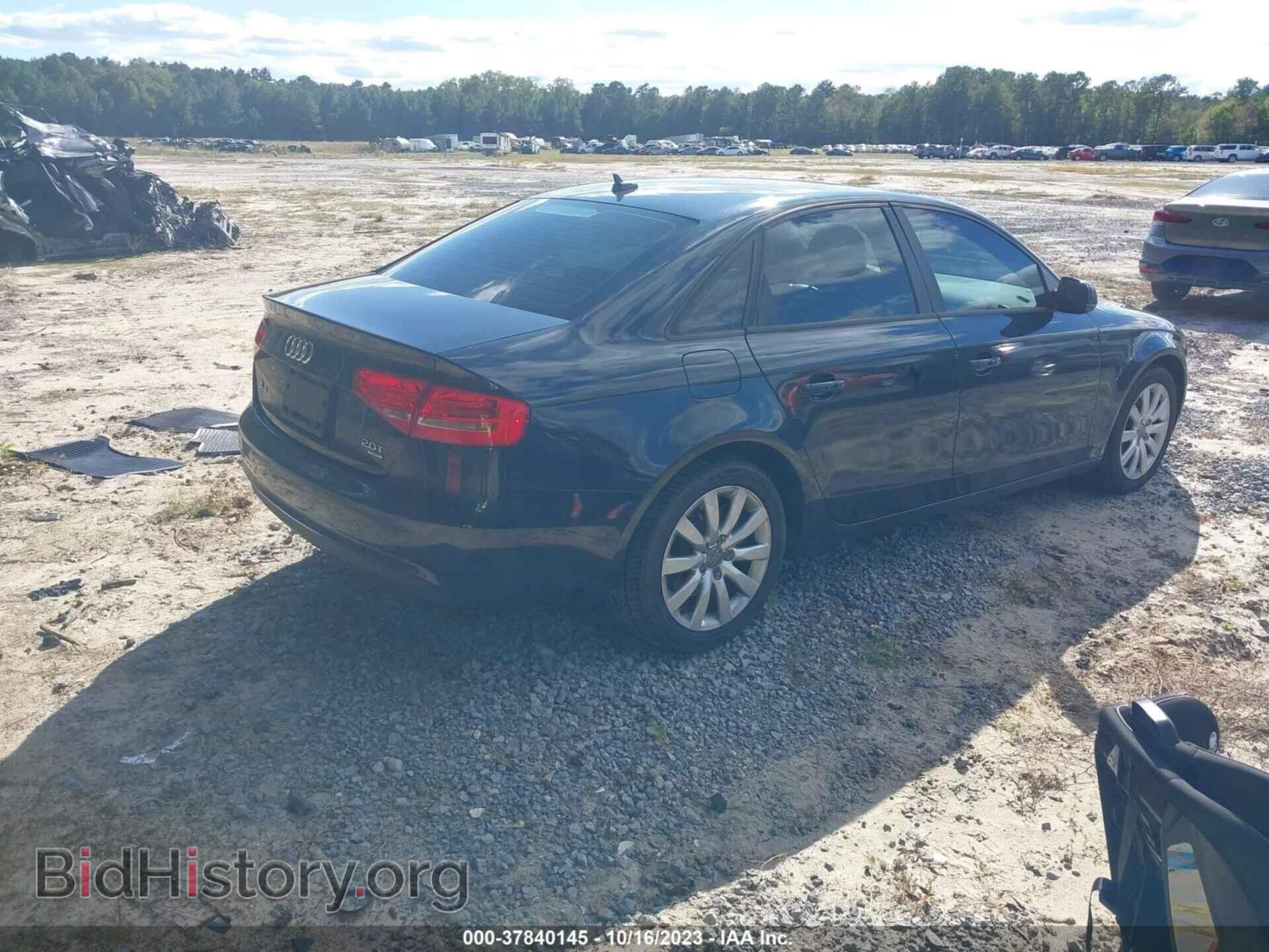 2014 AUDI A4 - VIN: WAUBFAFL4EN009340 - Photo 4