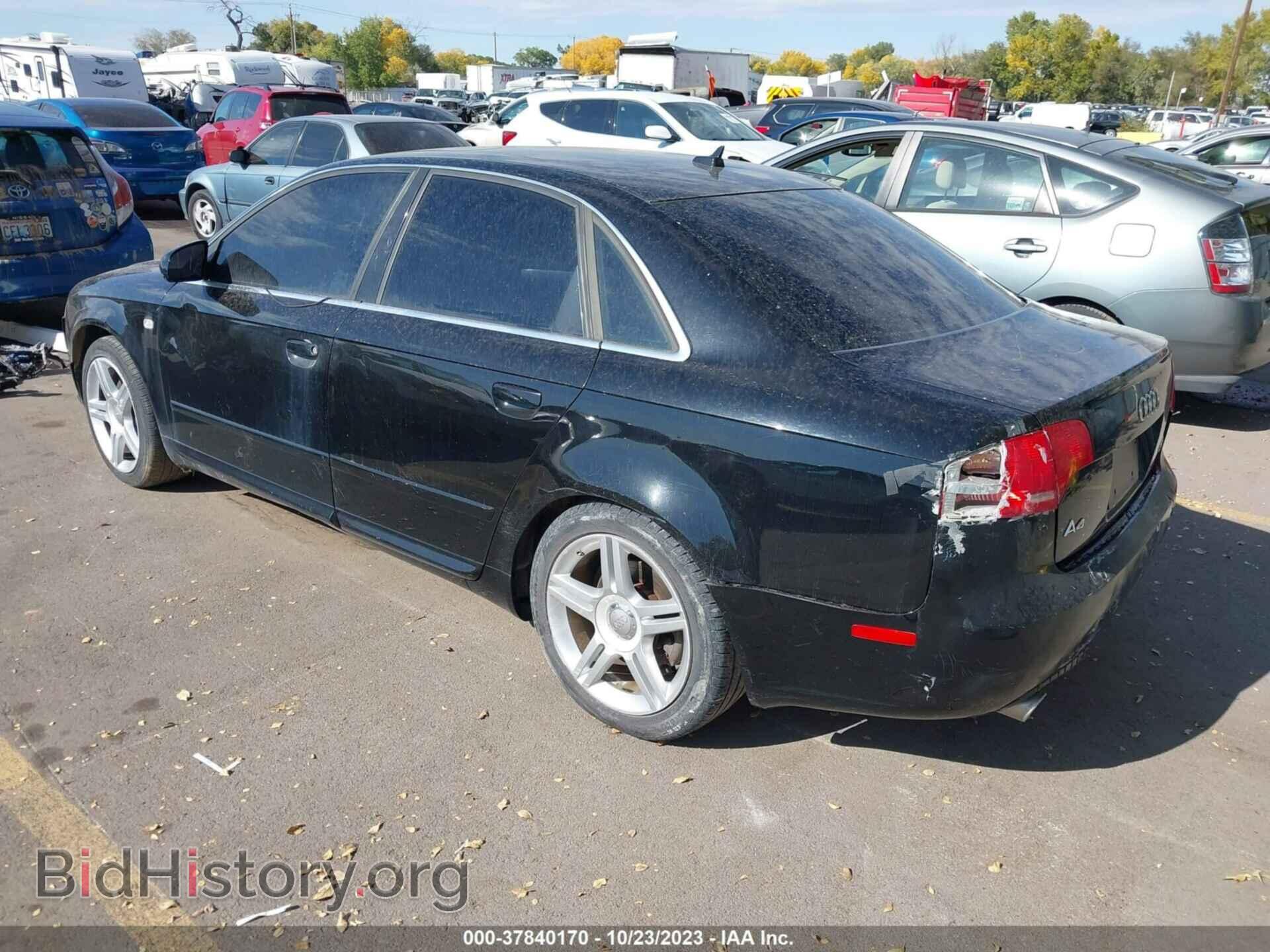 2008 AUDI A4 - VIN: WAUAF78E38A112354 - Фото 3