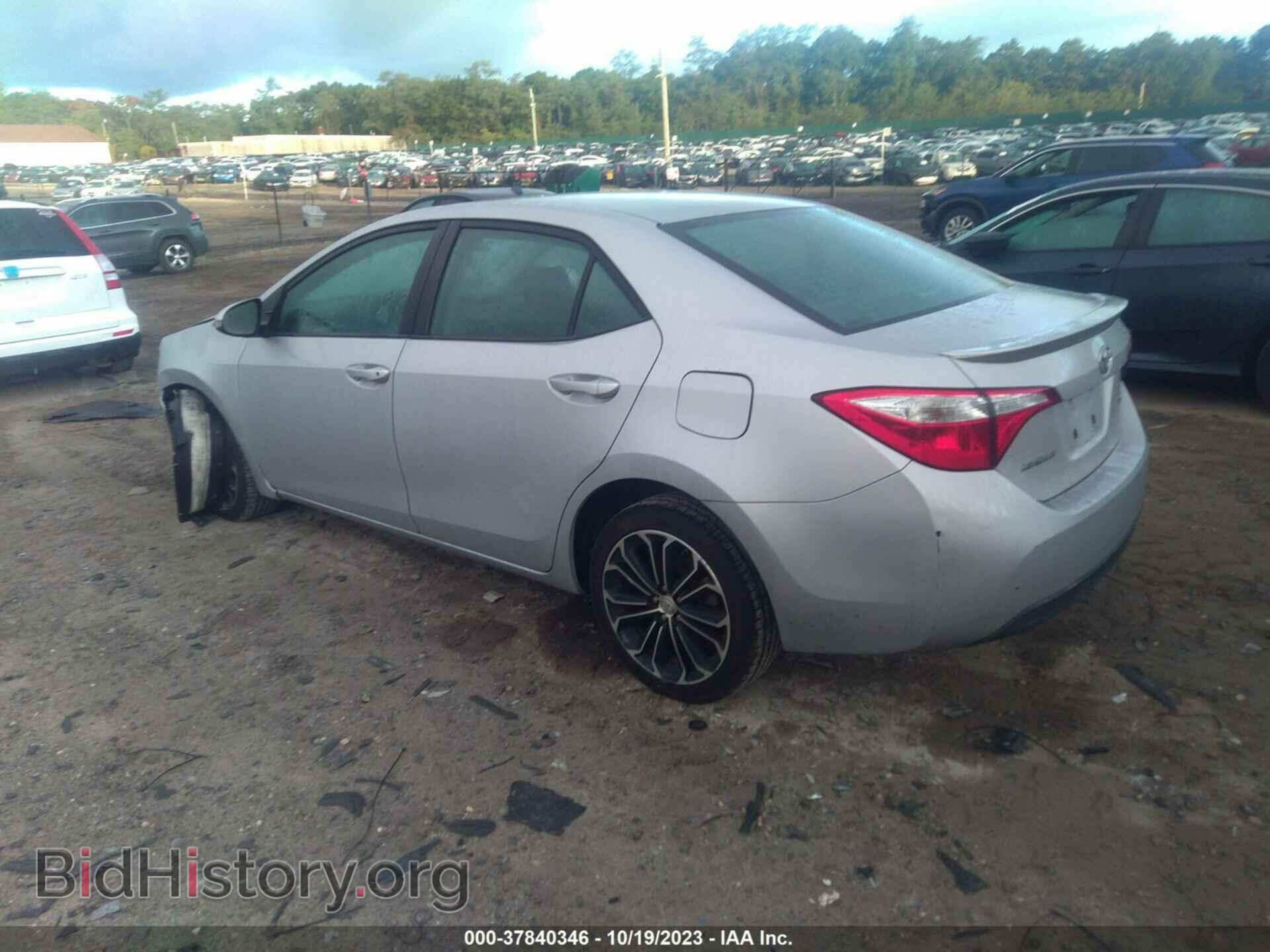 2015 TOYOTA COROLLA - VIN: 2T1BURHE2FC385707 - Фото 3