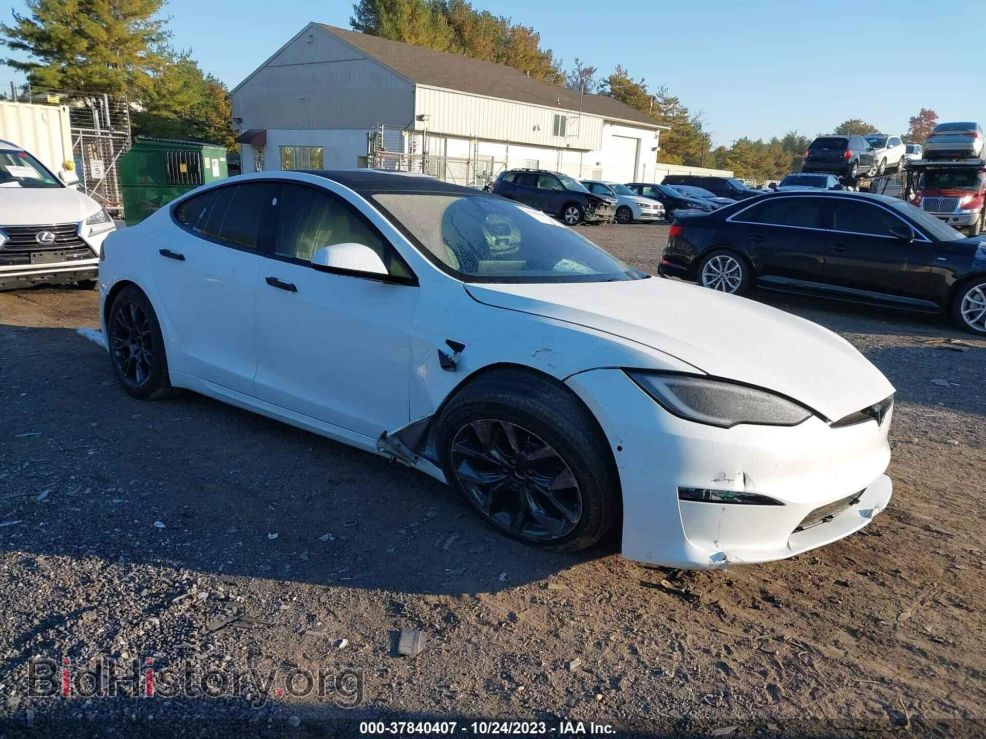 Photo 5YJSA1E69NF474143 - TESLA MODEL S 2022