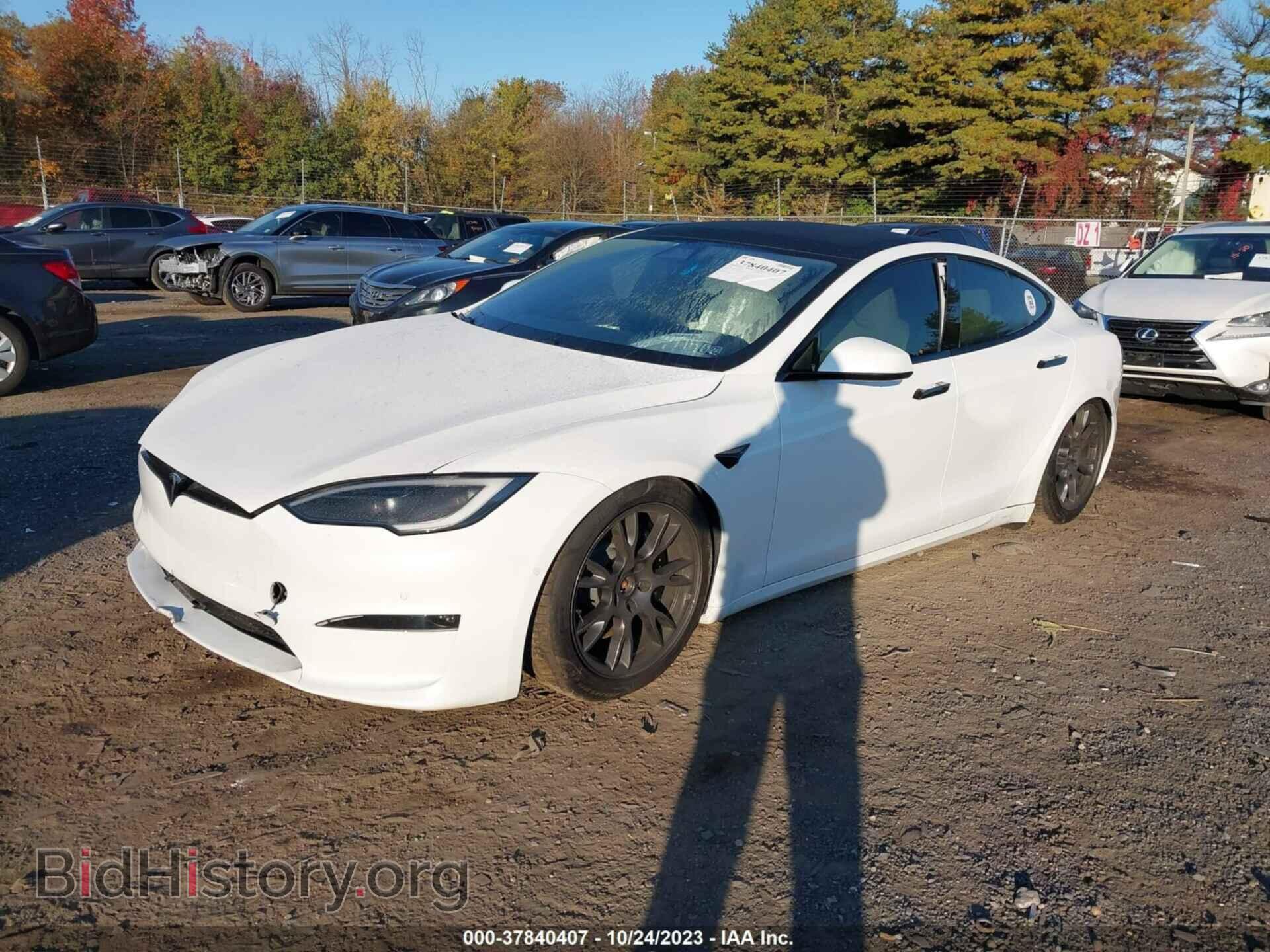 2022 TESLA MODEL S - VIN: 5YJSA1E69NF474143 - Photo 2