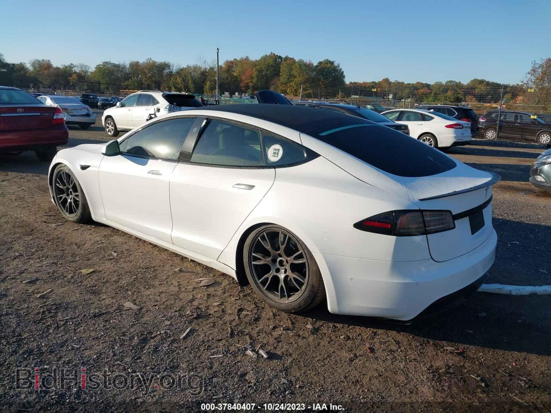 2022 TESLA MODEL S - VIN: 5YJSA1E69NF474143 - Photo 3
