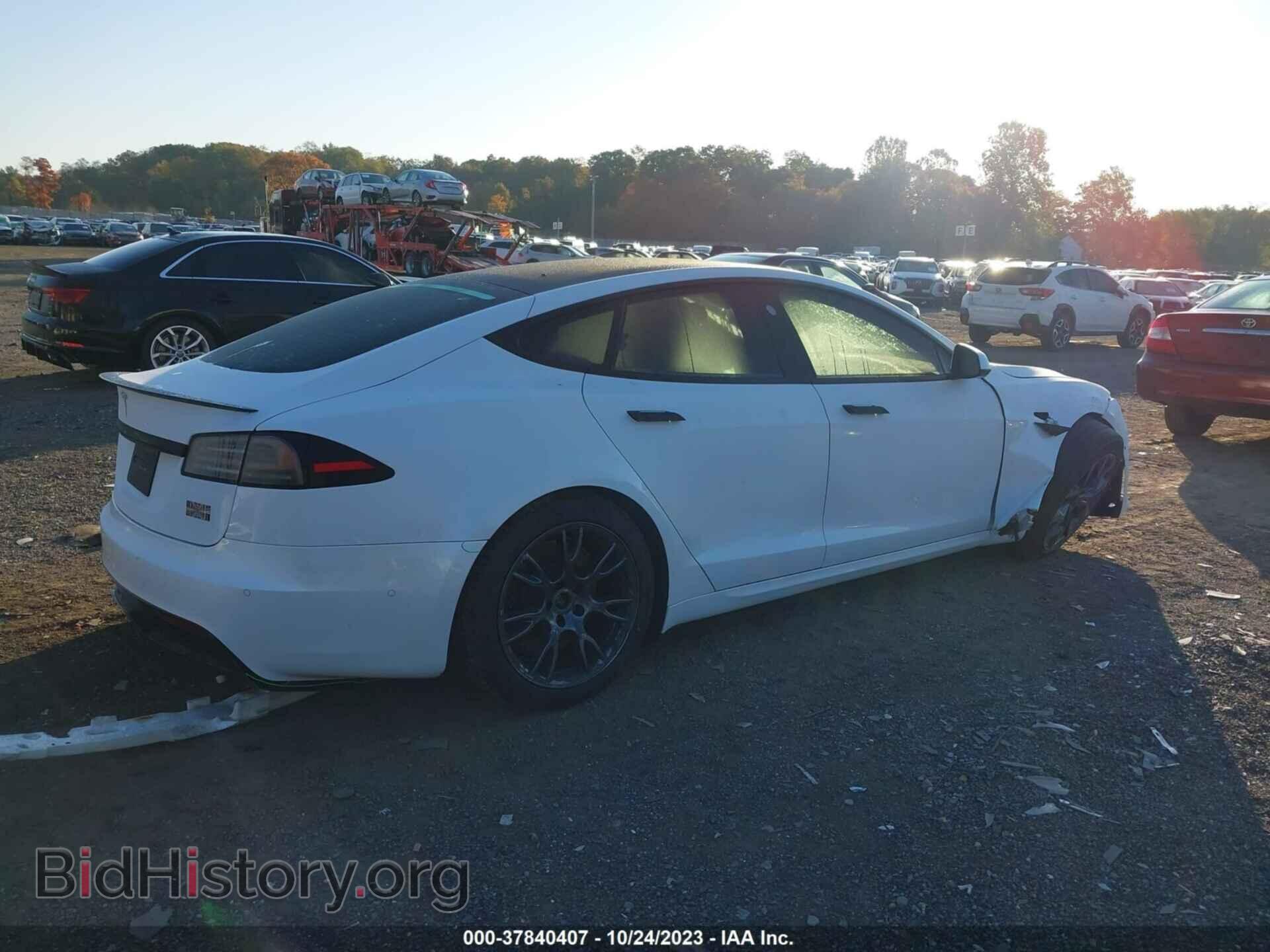 2022 TESLA MODEL S - VIN: 5YJSA1E69NF474143 - Photo 4