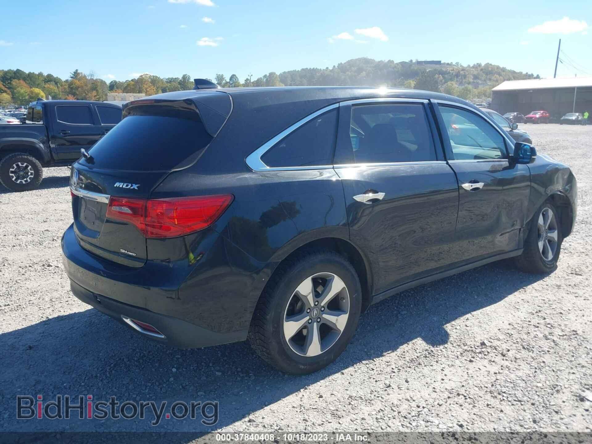 2014 ACURA MDX - VIN: 5FRYD4H26EB044340 - Photo 4