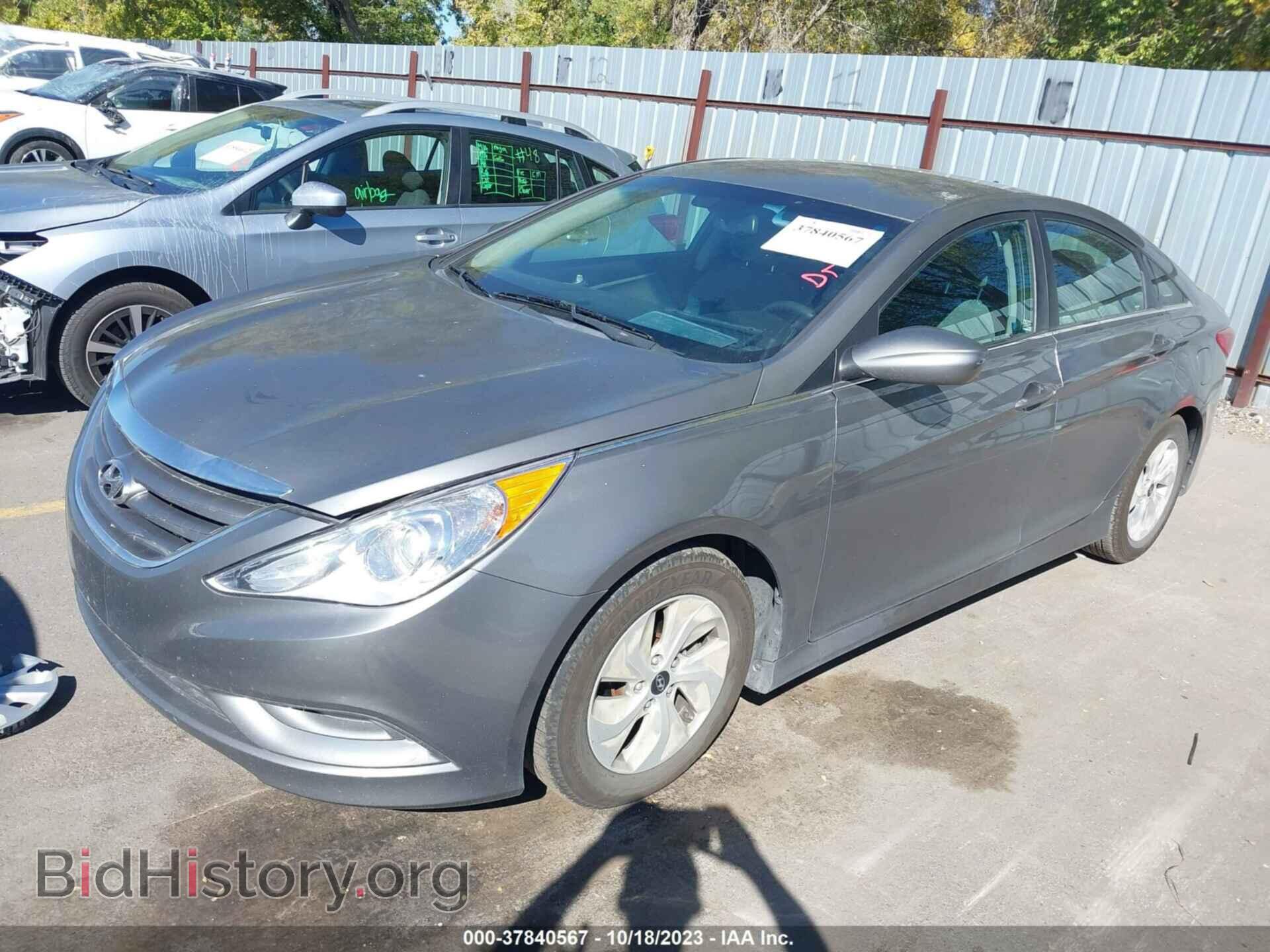 2014 HYUNDAI SONATA - VIN: 5NPEB4AC4EH809110 - Фото 2