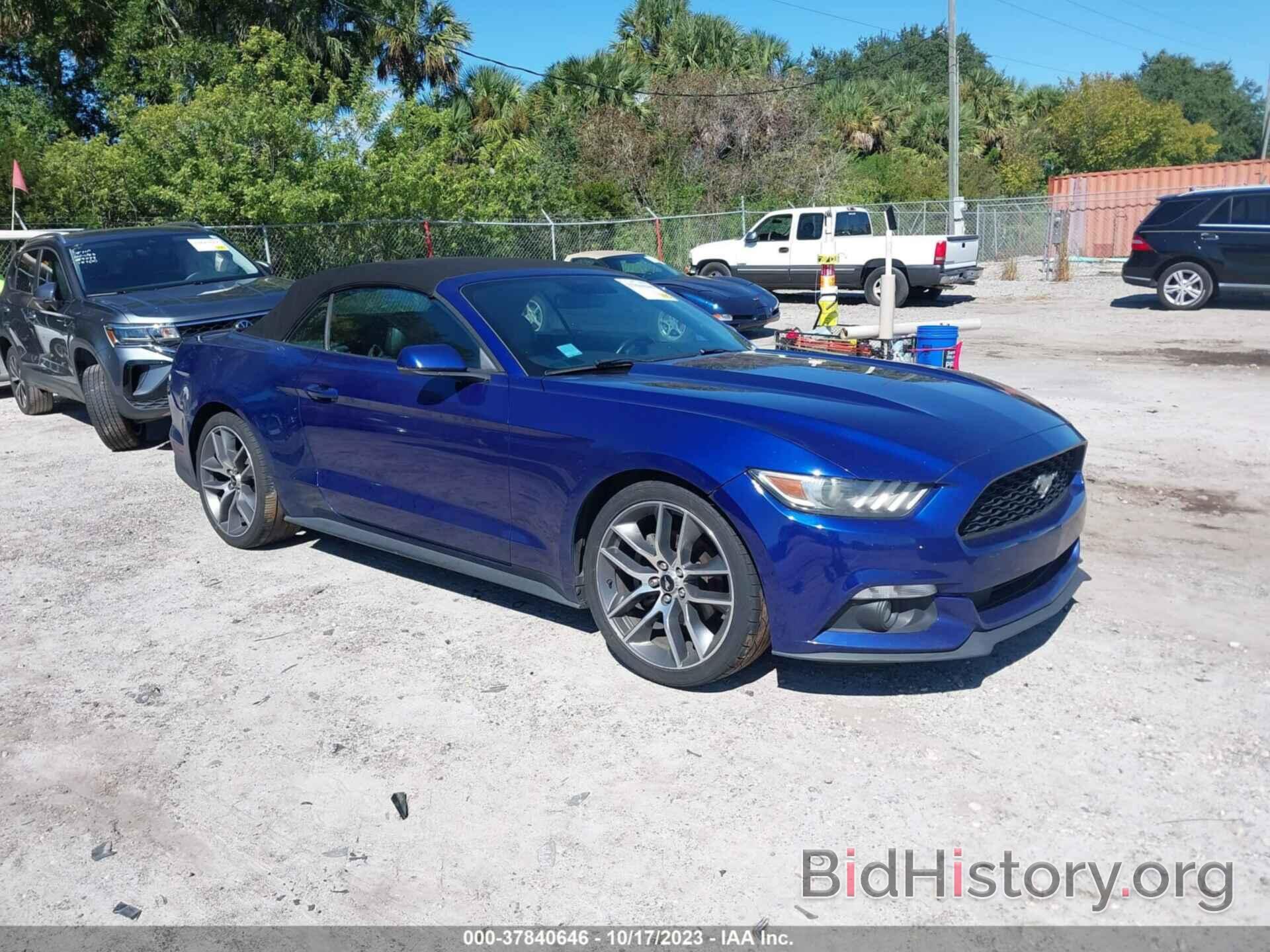 Photo 1FATP8UH0F5369658 - FORD MUSTANG 2015