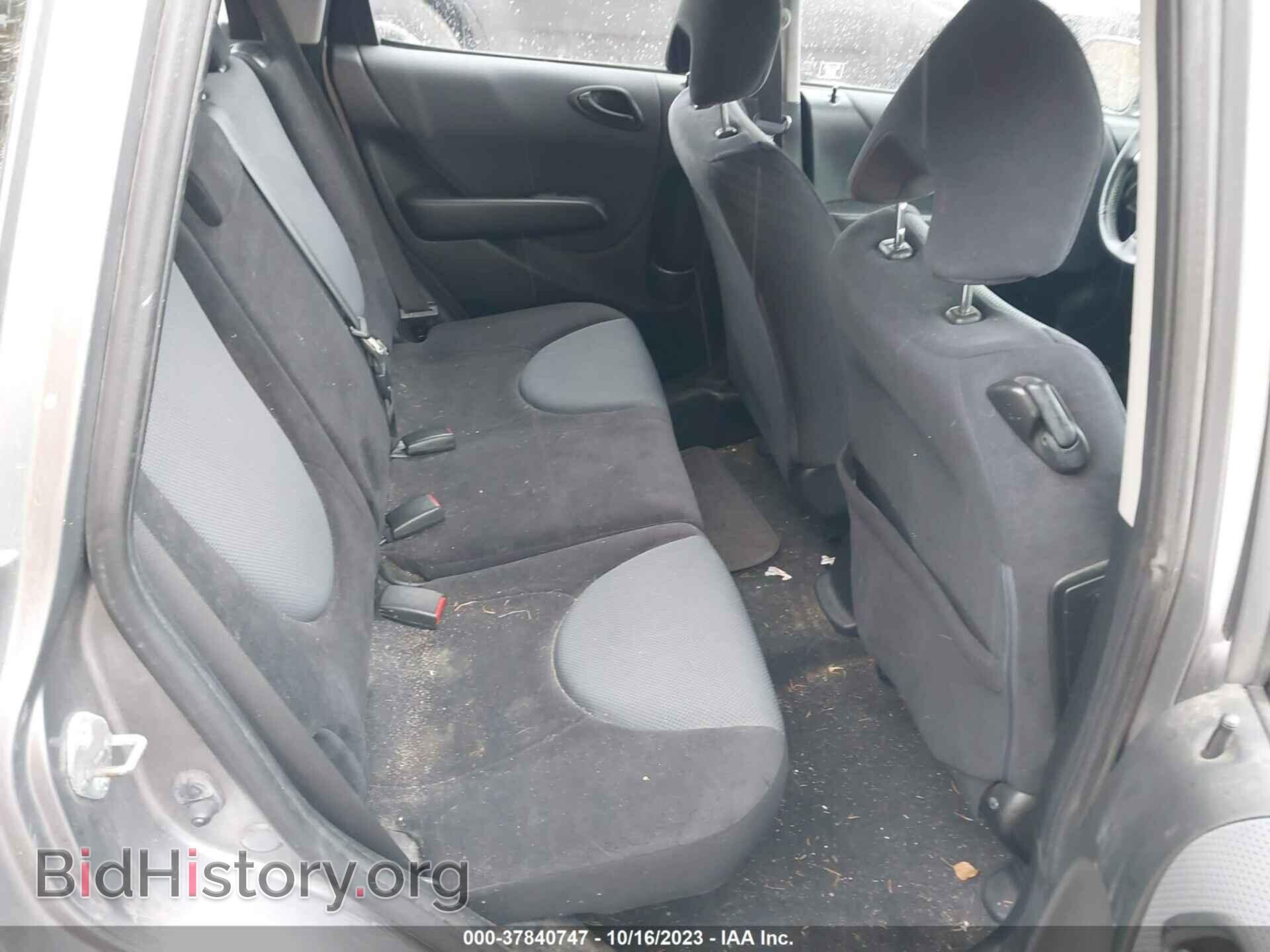 2008 HONDA FIT - VIN: JHMGD376X8S007731 - Фото 8