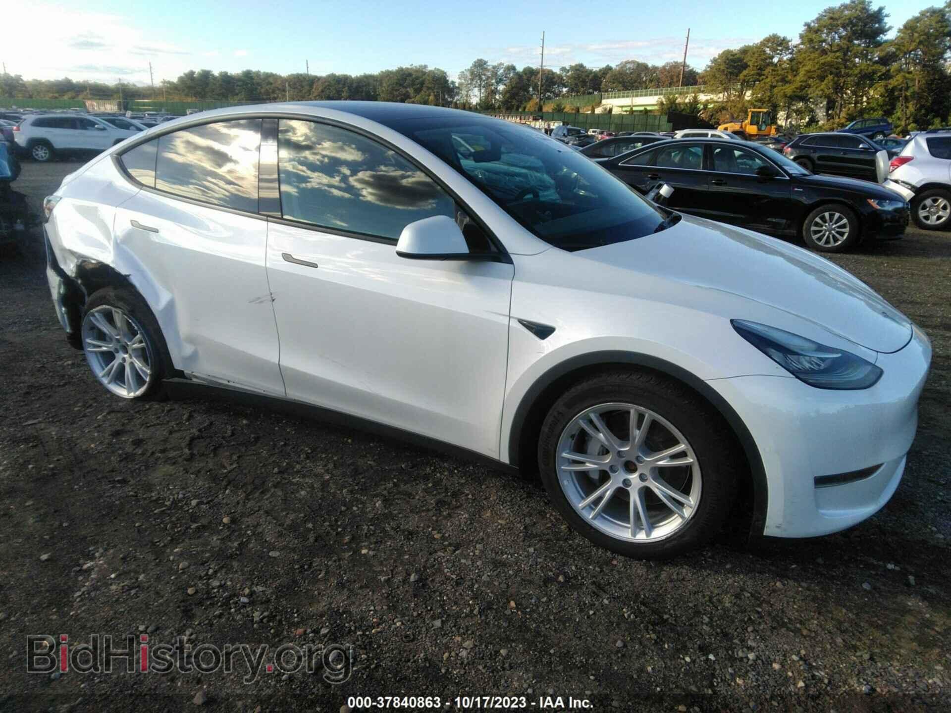 Photo 7SAYGAEEXNF378962 - TESLA MODEL Y 2022