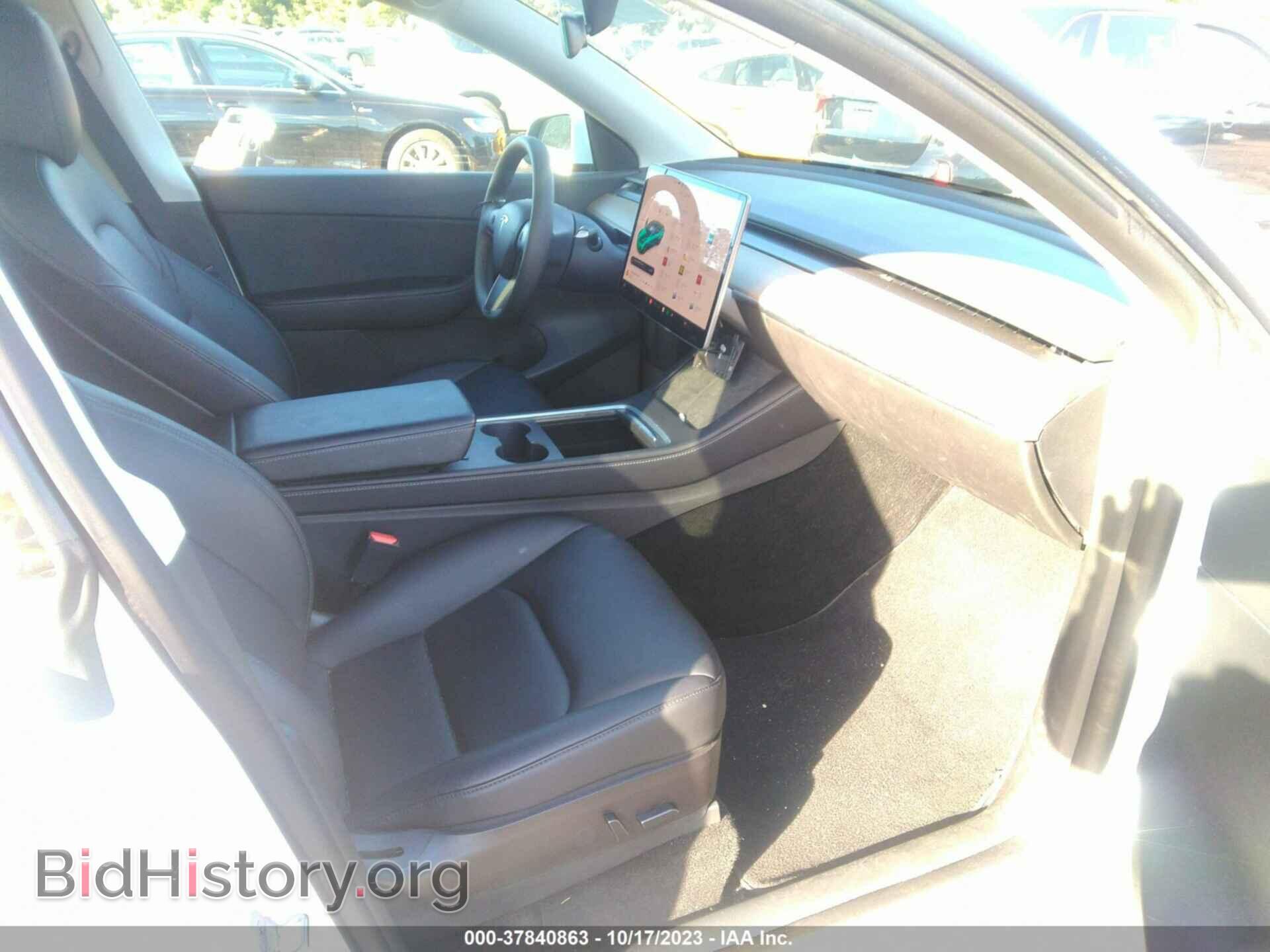2022 TESLA MODEL Y - VIN: 7SAYGAEEXNF378962 - Фото 5