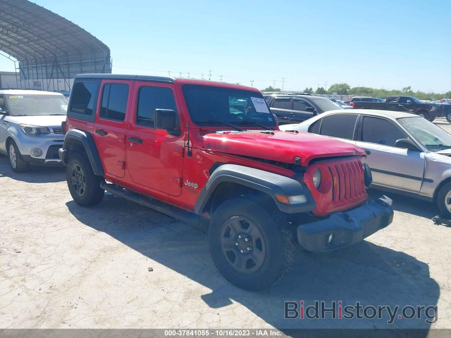 Photo 1C4HJXDG2JW157432 - JEEP WRANGLER UNLIMITED 2018