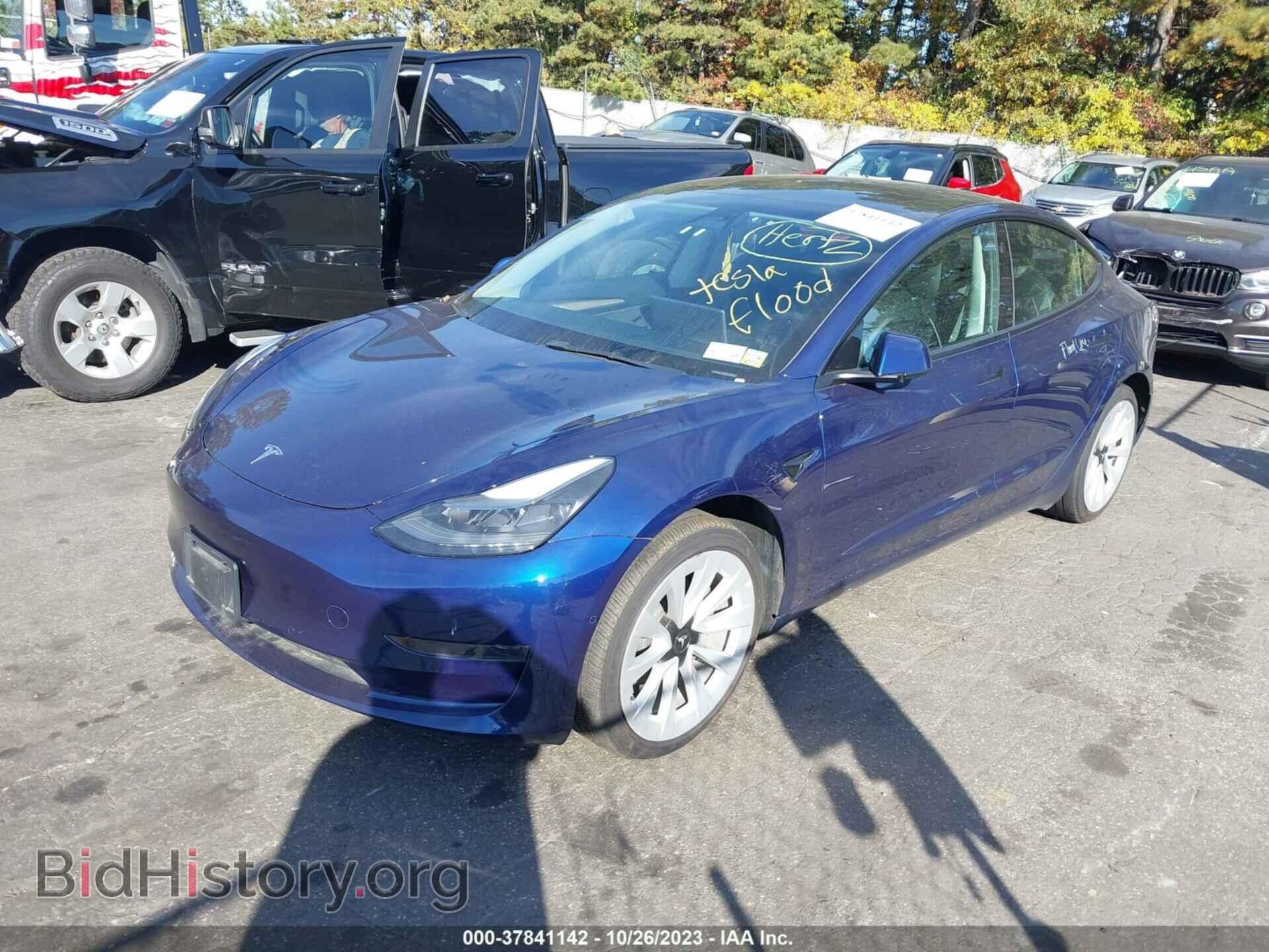 2022 TESLA MODEL 3 - VIN: 5YJ3E1EA1NF191460 - Photo 2