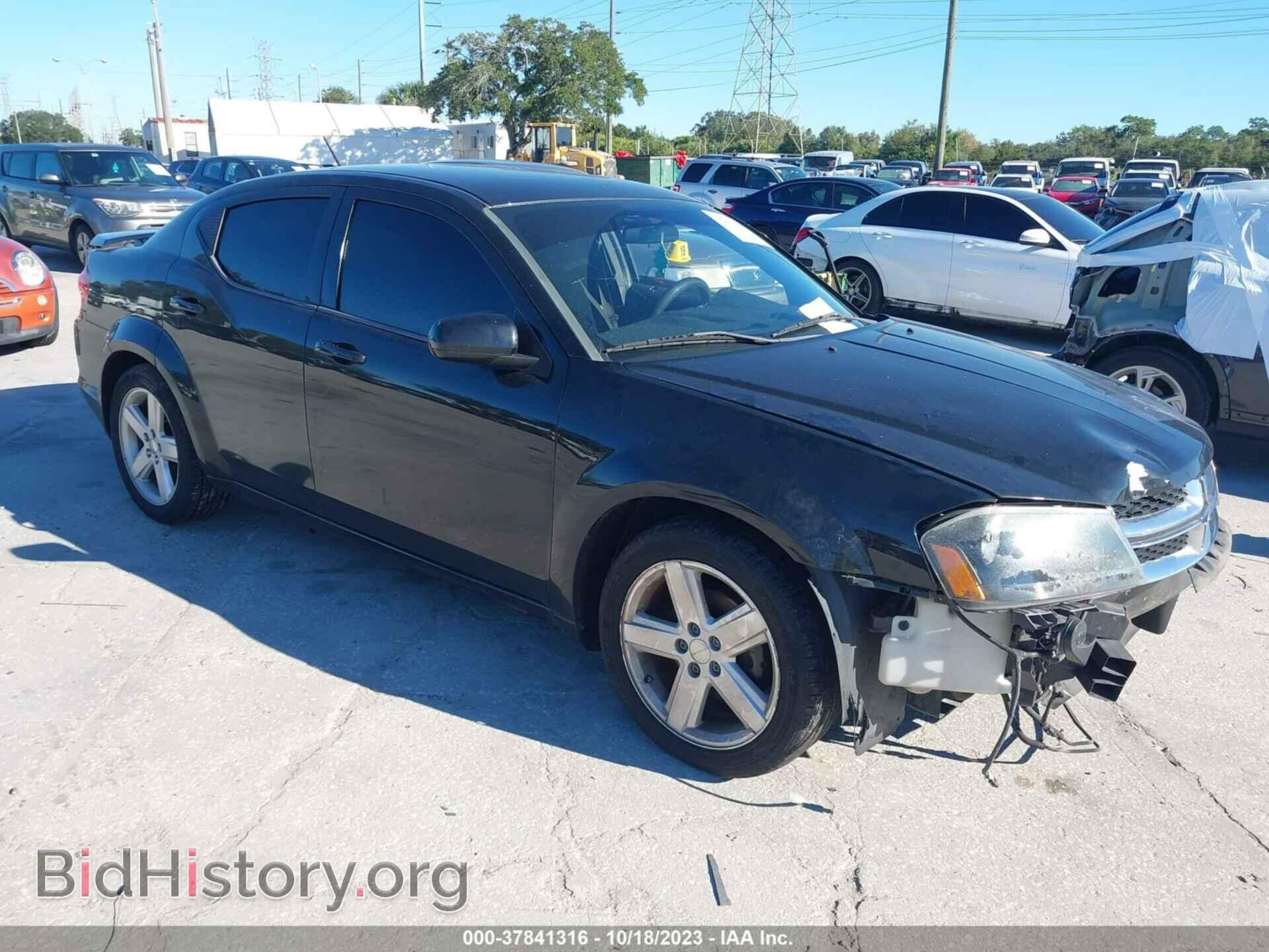 Фотография 1C3CDZCB2DN707732 - DODGE AVENGER 2013