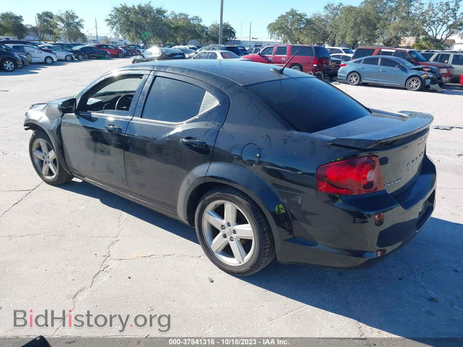 2013 DODGE AVENGER - VIN: 1C3CDZCB2DN707732 - Фото 3