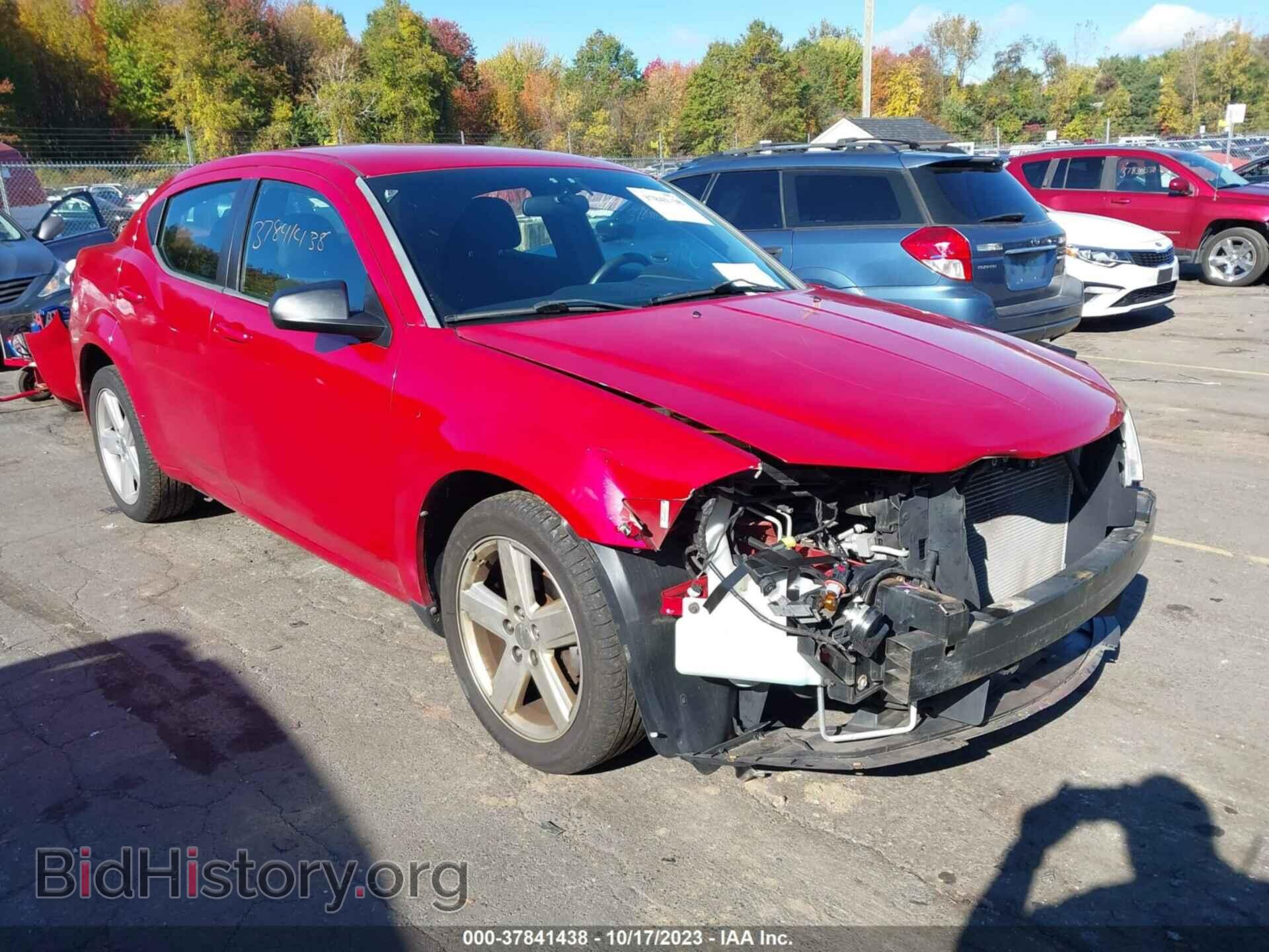 Фотография 1C3CDZAB3DN563997 - DODGE AVENGER 2013