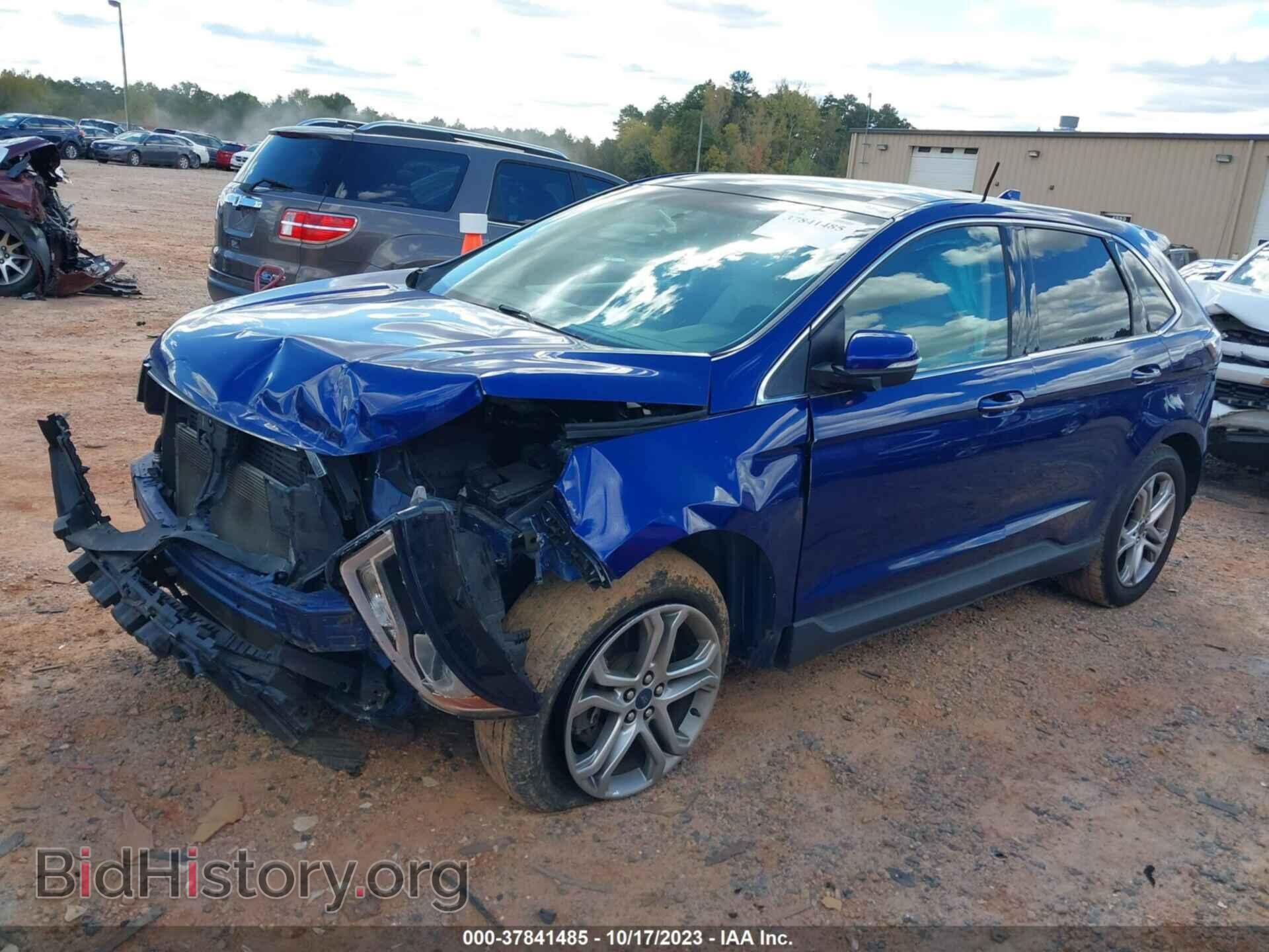 2015 FORD EDGE - VIN: 2FMTK4K81FBB22189 - Photo 2