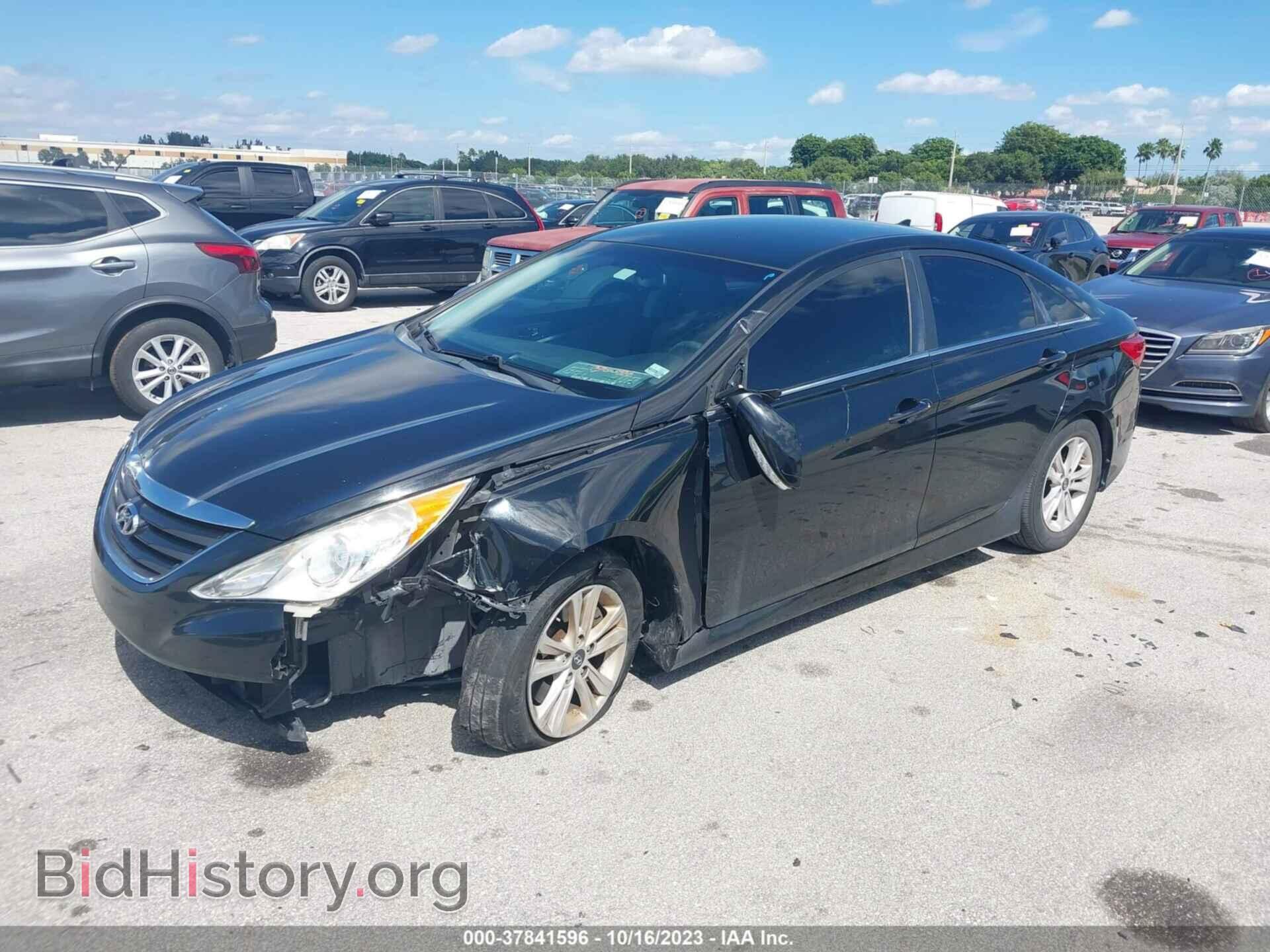 2014 HYUNDAI SONATA - VIN: 5NPEB4AC7EH925983 - Фото 2