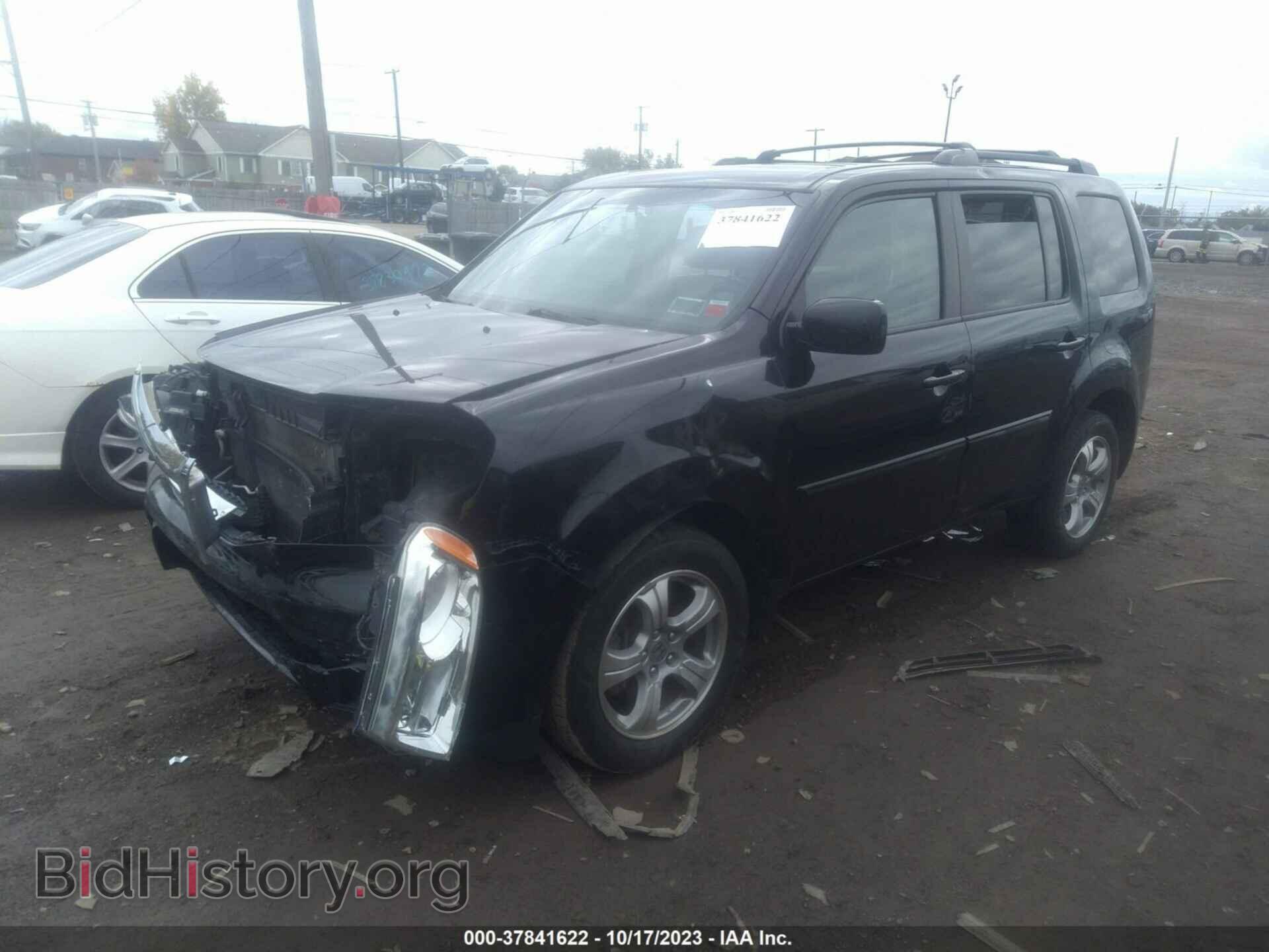2013 HONDA PILOT - VIN: 5FNYF4H58DB037331 - Фото 2