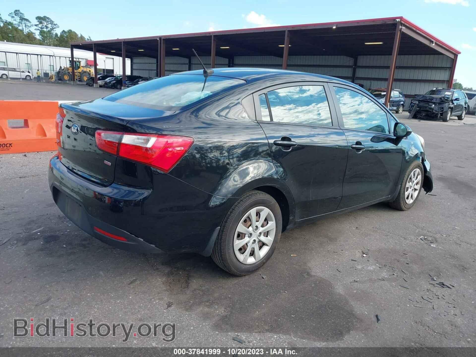 2015 KIA RIO - VIN: KNADM4A38F6436409 - Фото 4