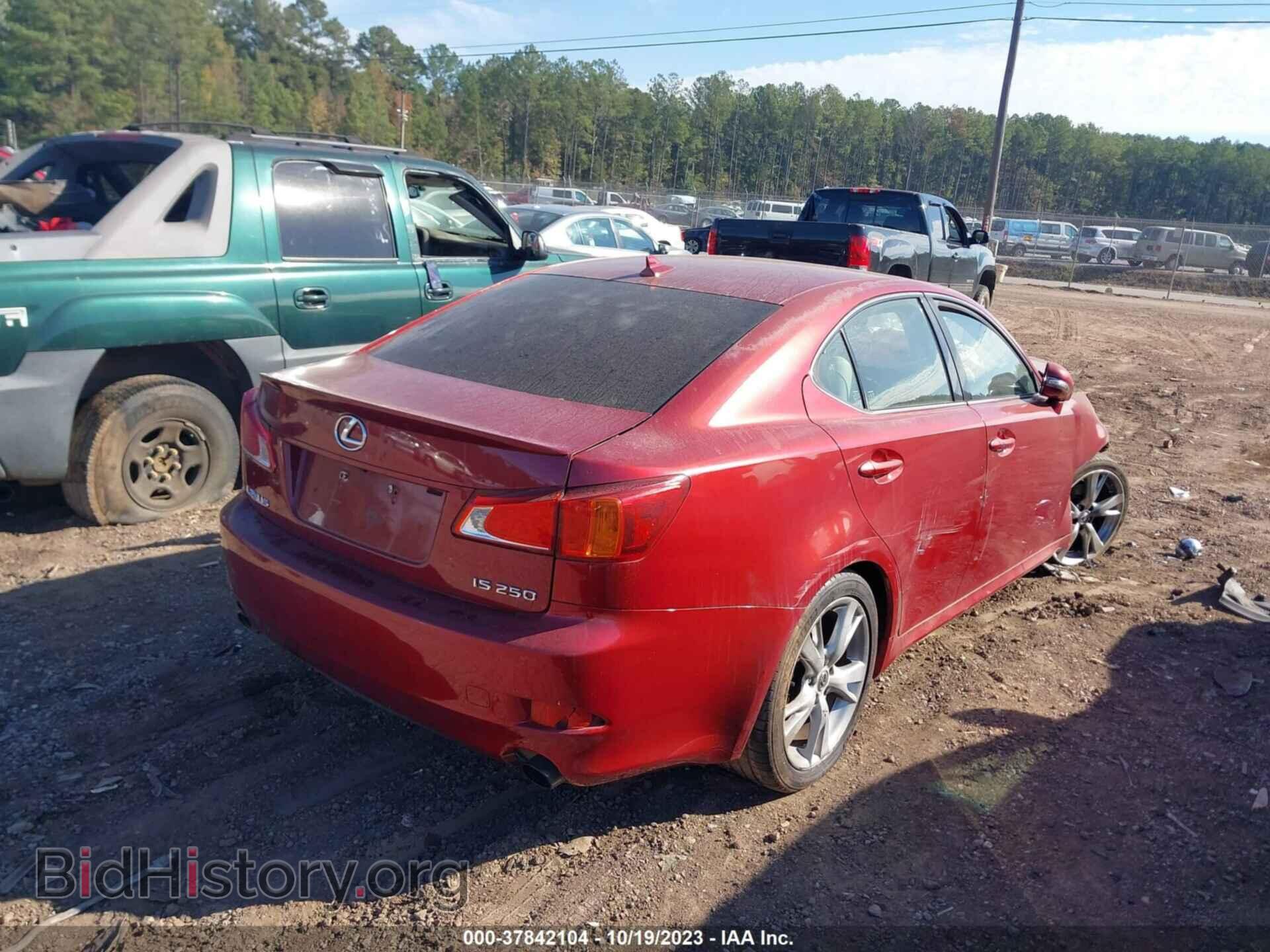2010 LEXUS IS 250 - VIN: JTHBF5C27A5121659 - Фото 4