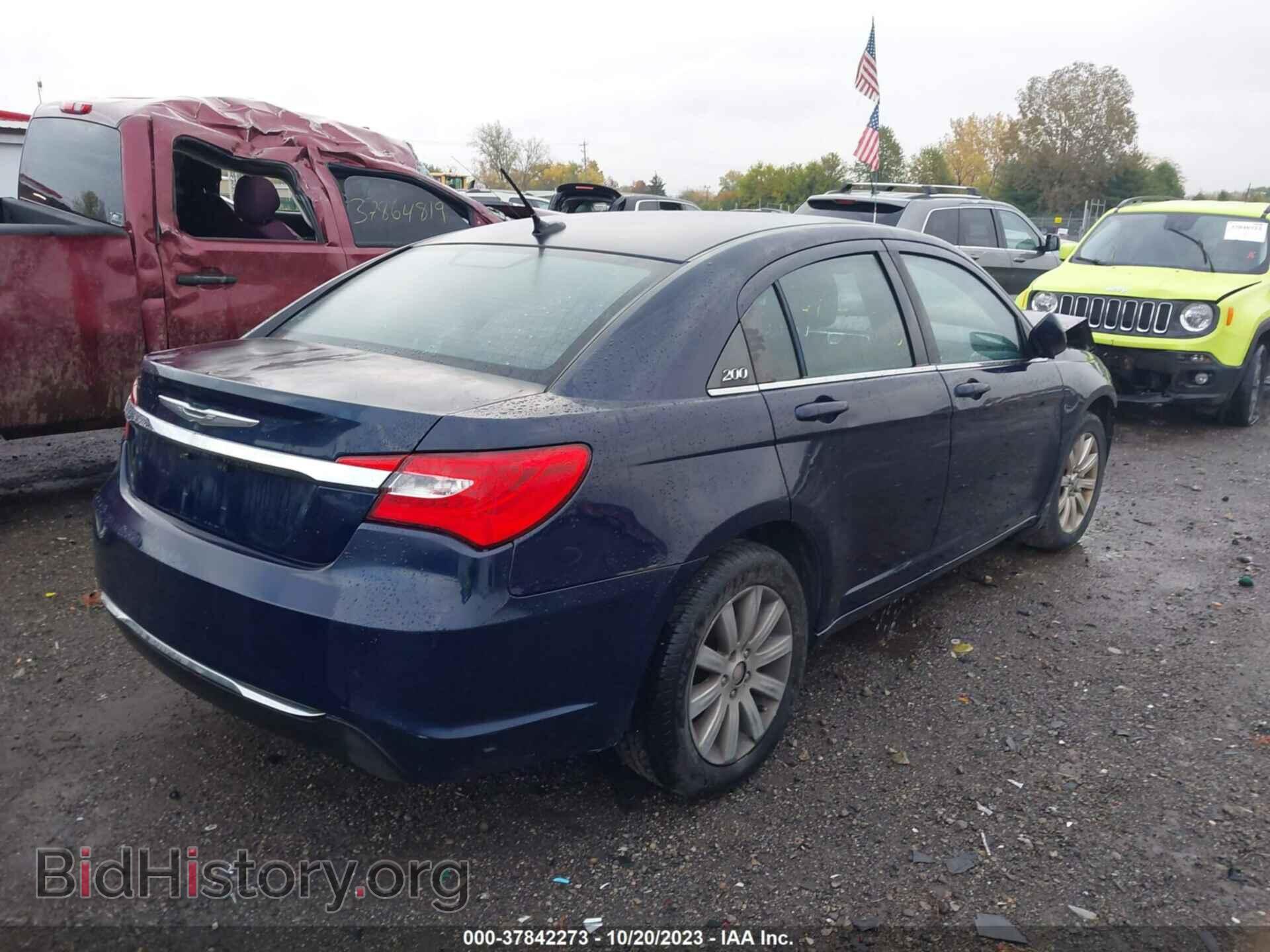 2013 CHRYSLER 200 - VIN: 1C3CCBBB6DN744505 - Photo 4