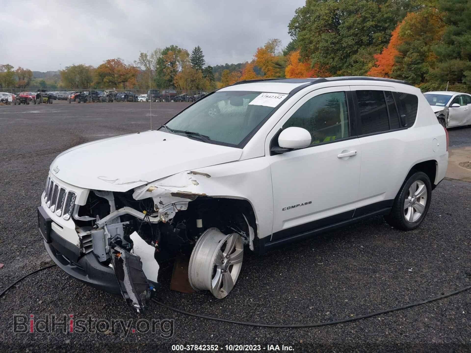 2015 JEEP COMPASS - VIN: 1C4NJDEB0FD436479 - Фото 2