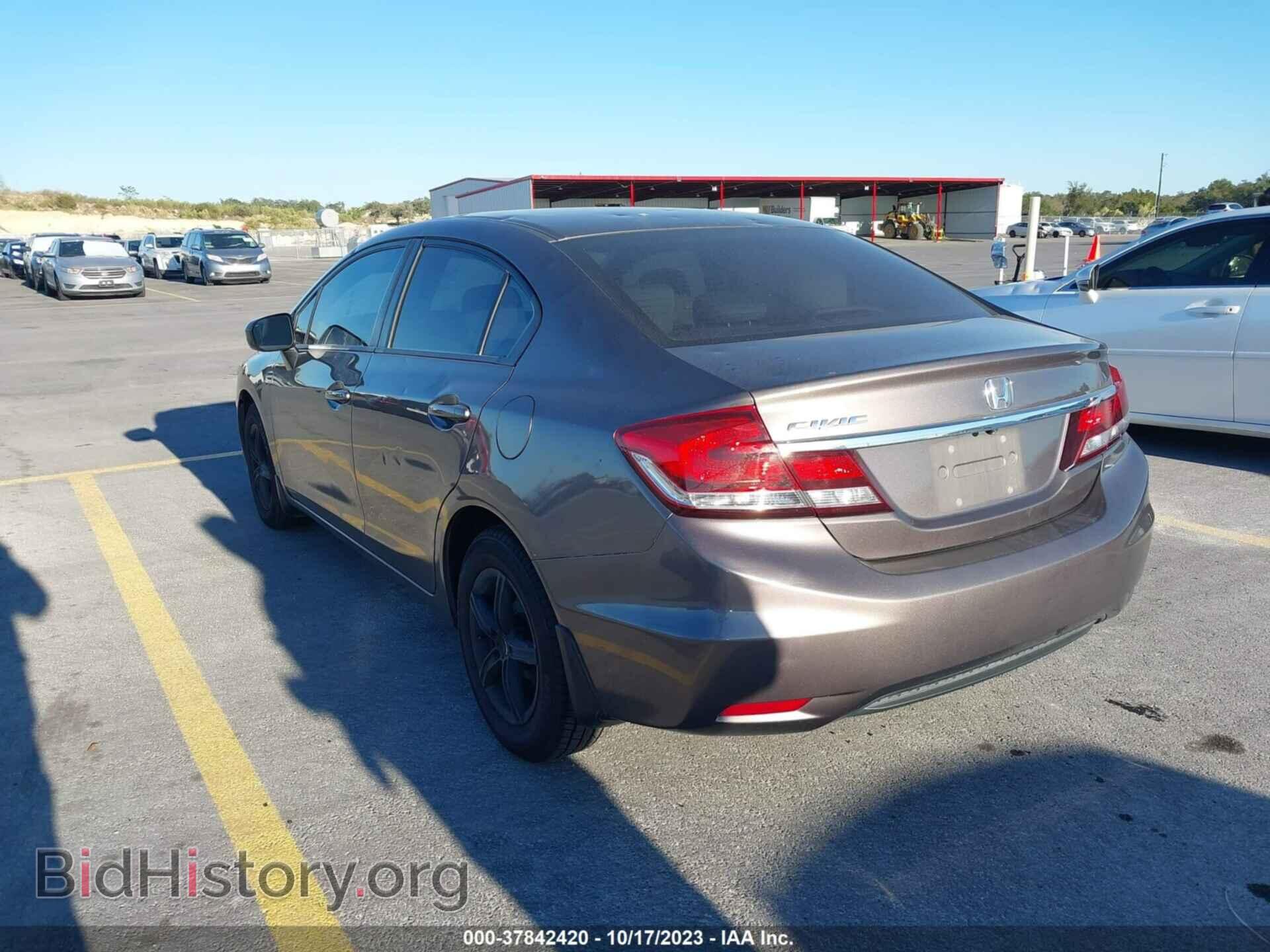 2015 HONDA CIVIC - VIN: 19XFB2F53FE081465 - Фото 3