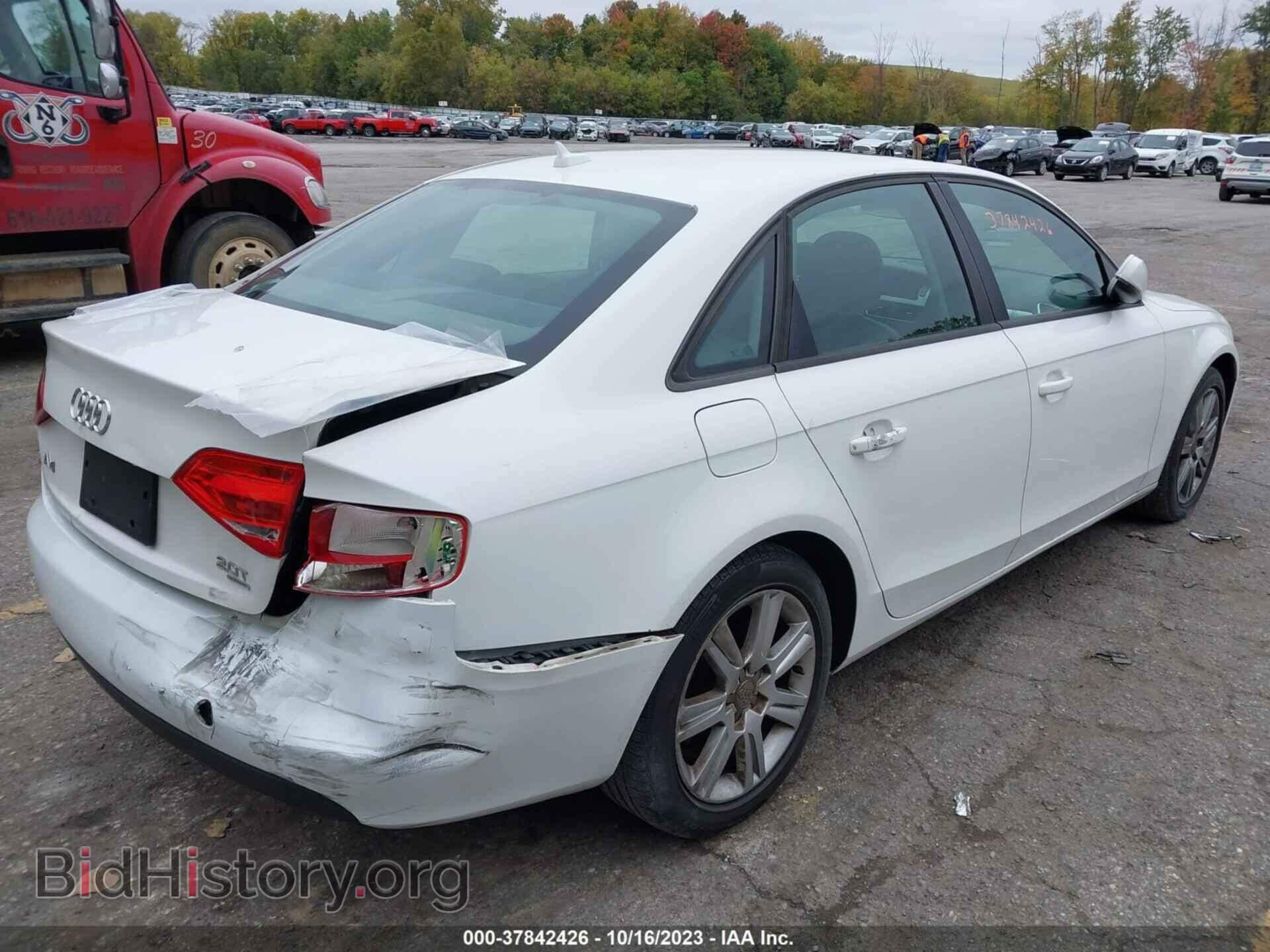 2010 AUDI A4 - VIN: WAUBFAFL2AN002896 - Фото 4