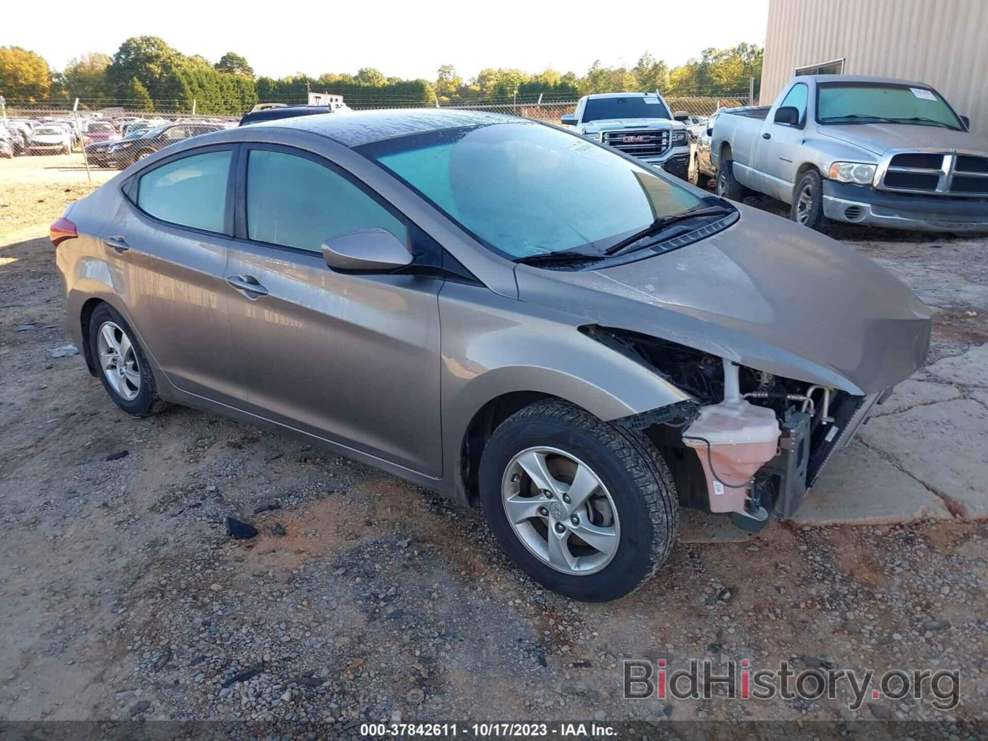 Photo 5NPDH4AE9FH613211 - HYUNDAI ELANTRA 2015