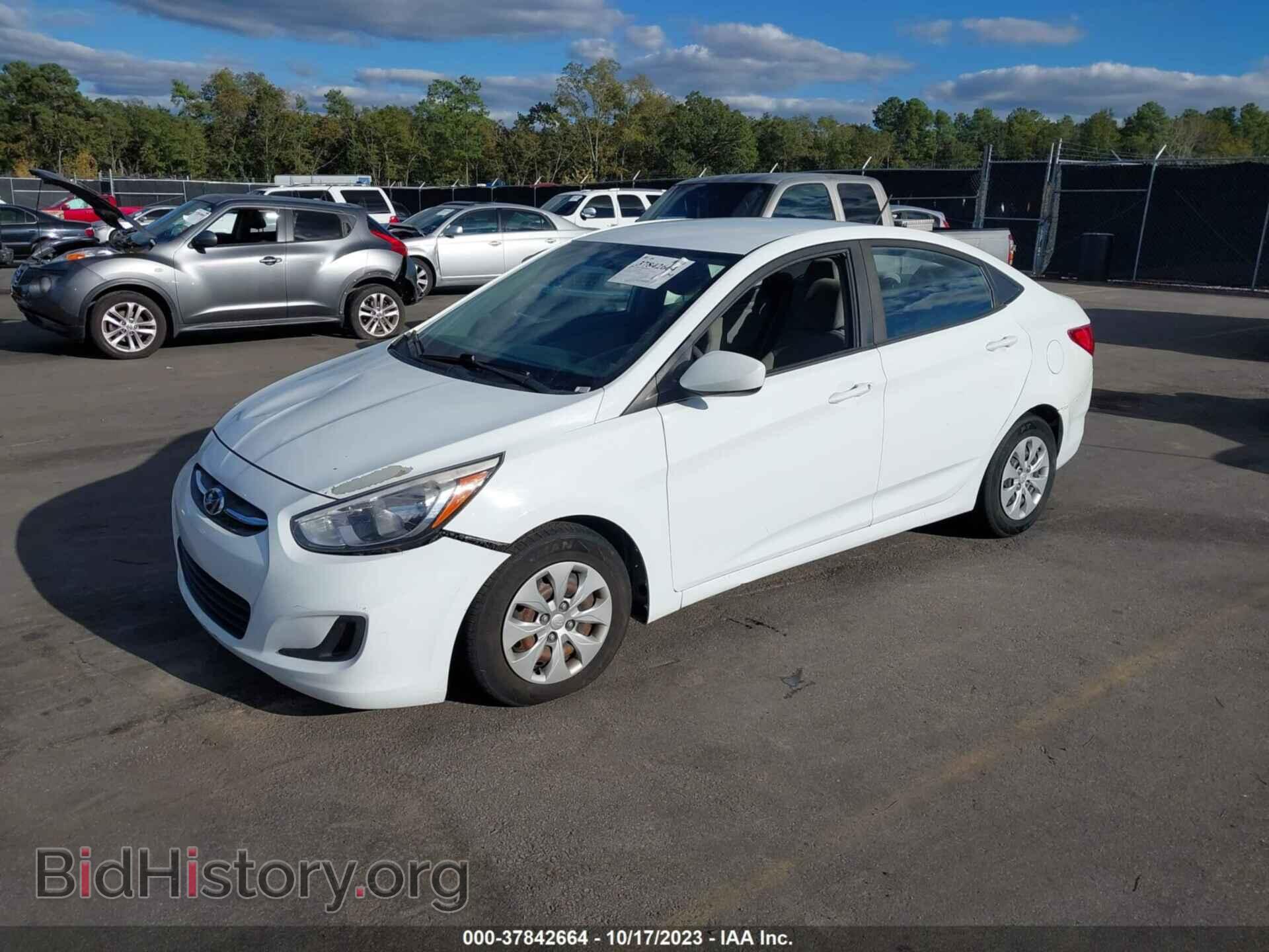 2016 HYUNDAI ACCENT - VIN: KMHCT4AE6GU067609 - Фото 2