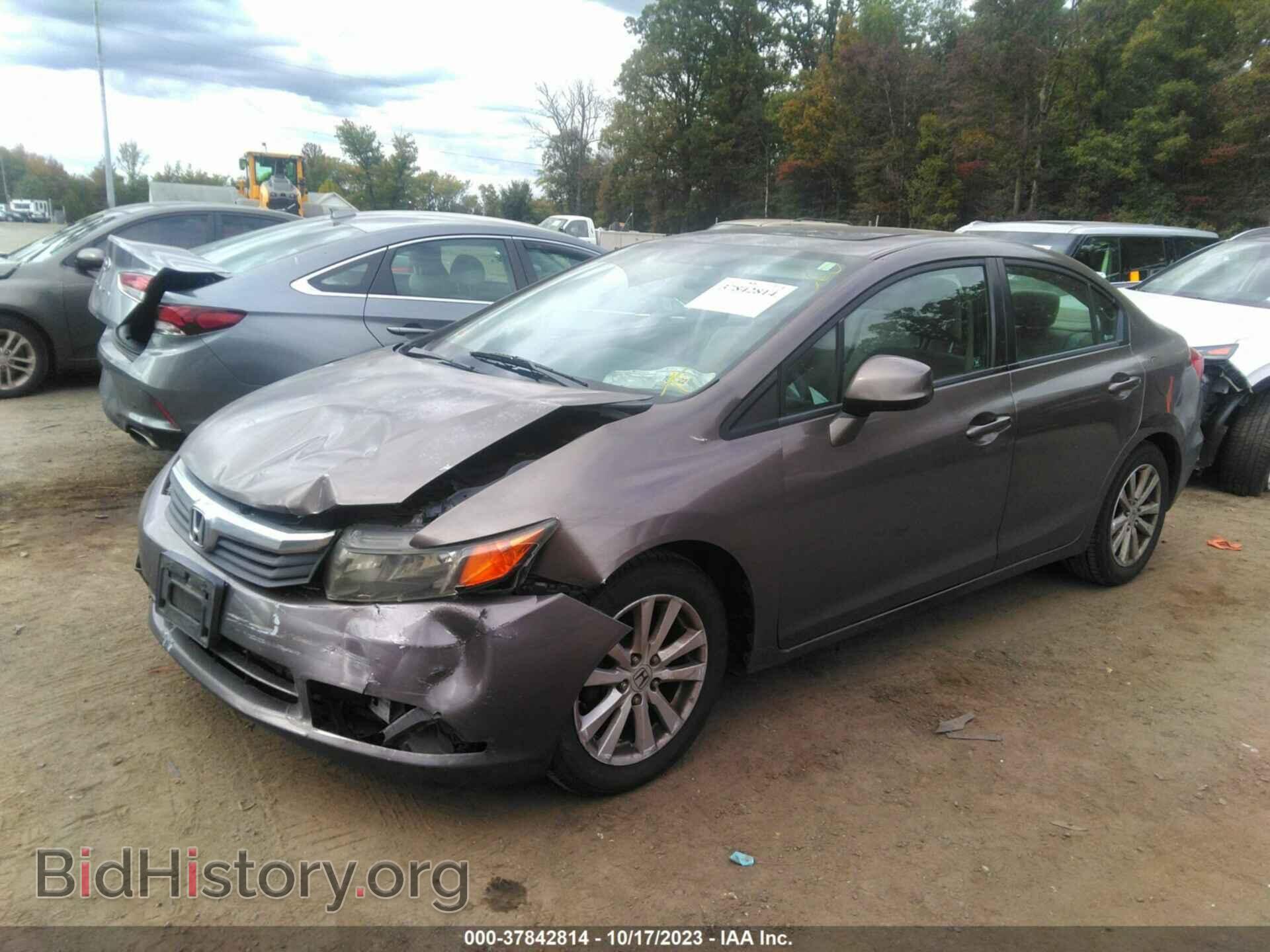 2012 HONDA CIVIC - VIN: 2HGFB2F85CH511783 - Photo 2