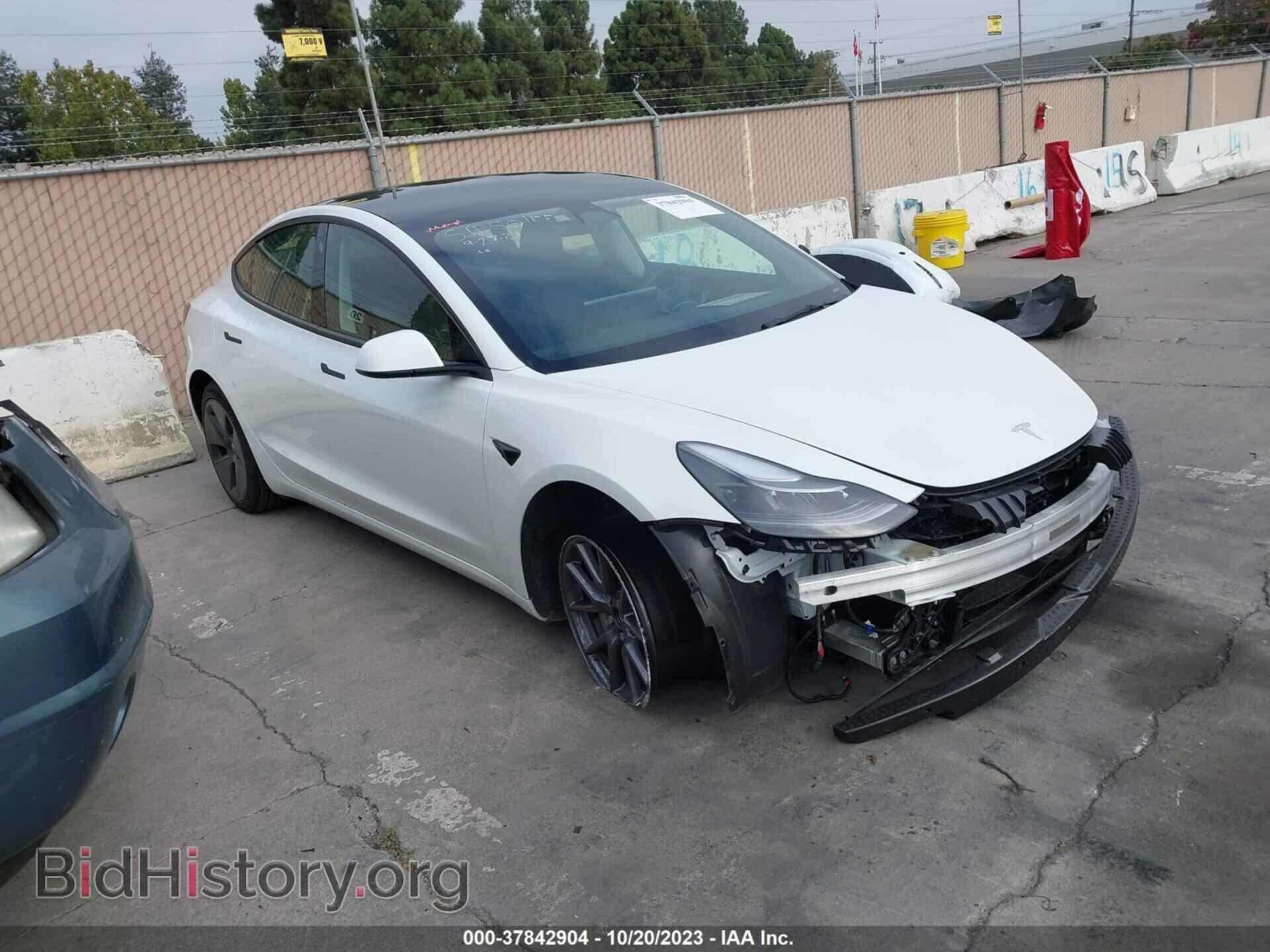 Photo 5YJ3E1EA6PF599309 - TESLA MODEL 3 2023