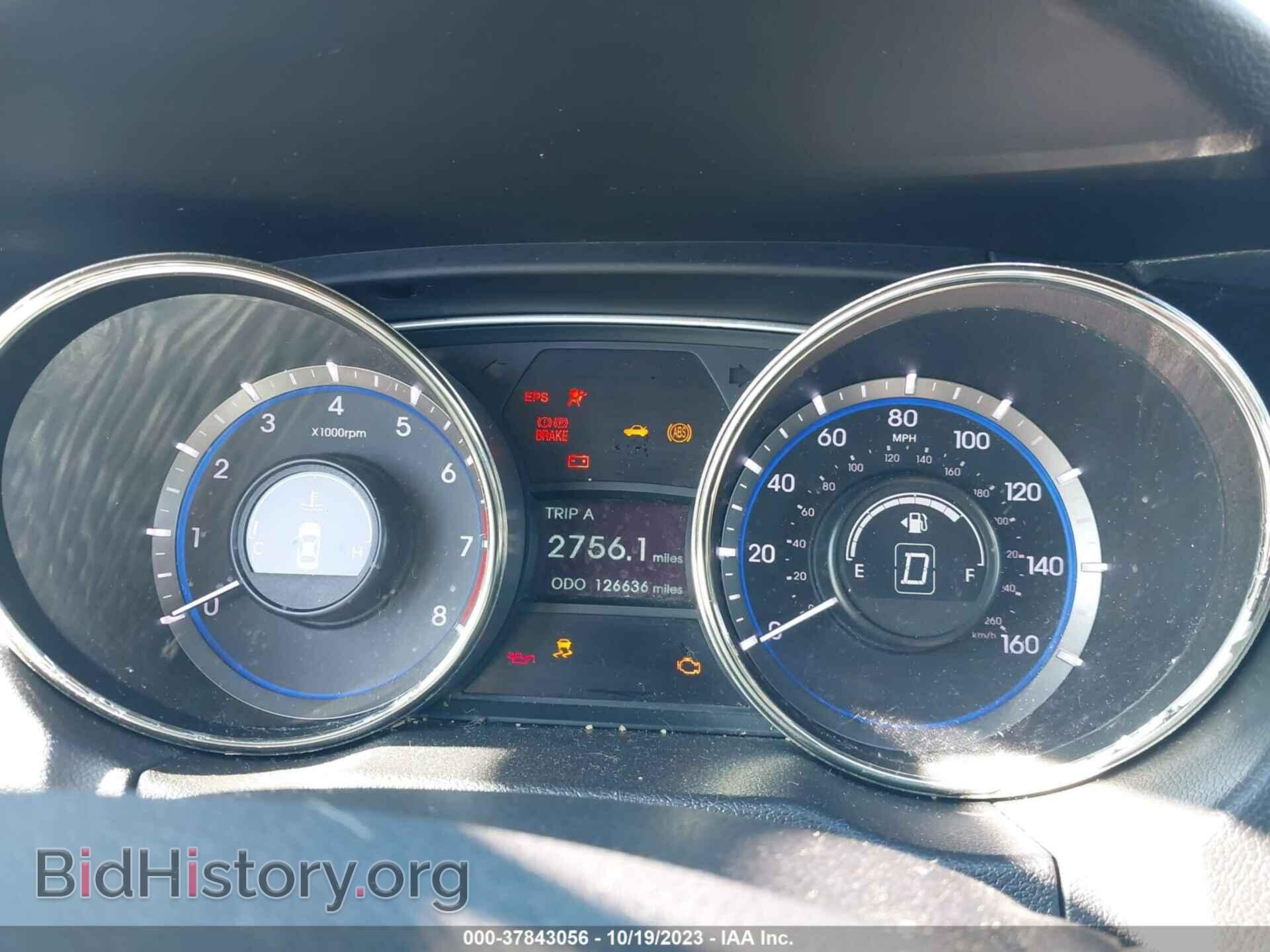 2012 HYUNDAI SONATA - VIN: 5NPEC4AC6CH497155 - Фото 7