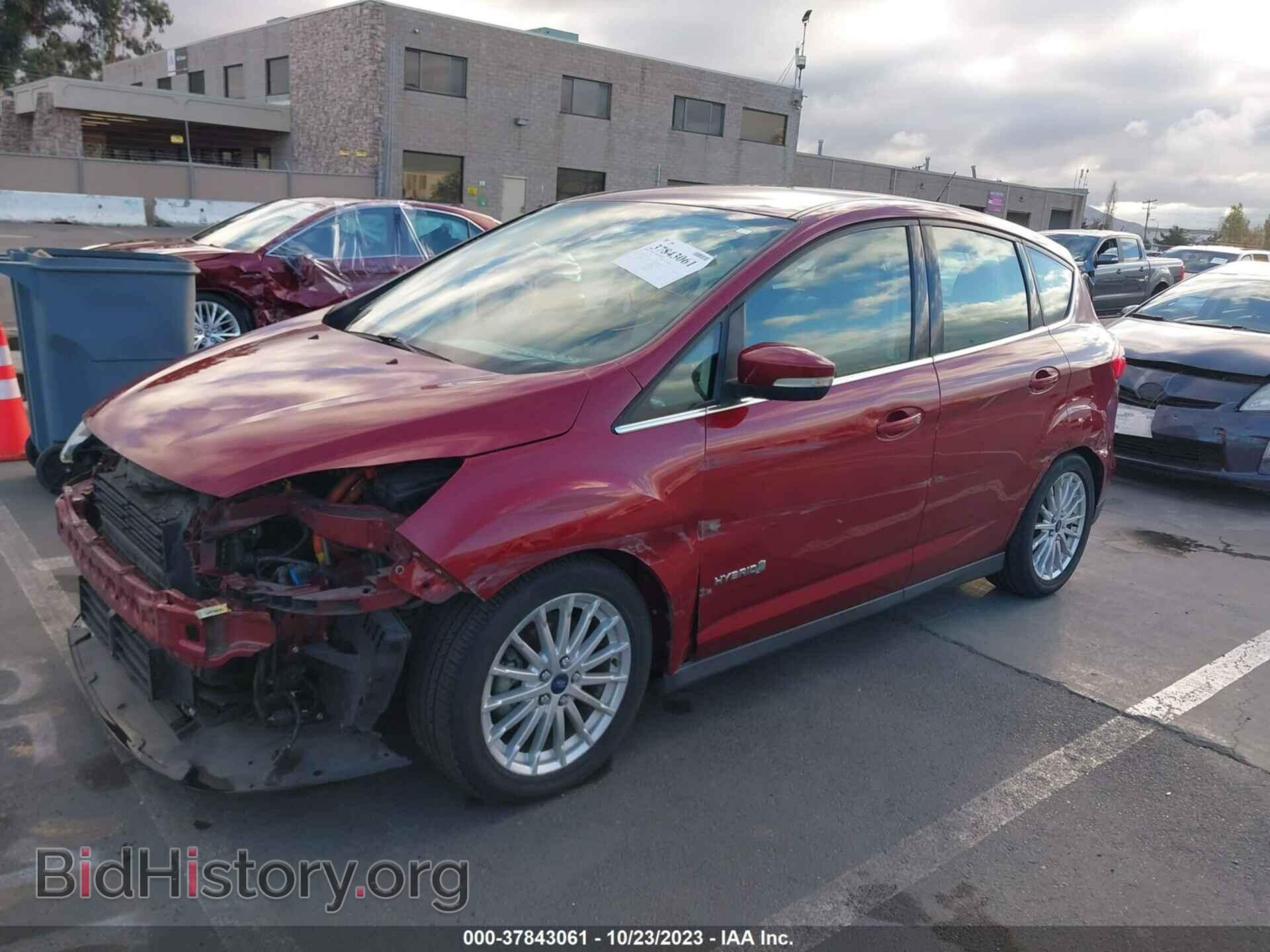2013 FORD C-MAX HYBRID - VIN: 1FADP5BU3DL513151 - Фото 2